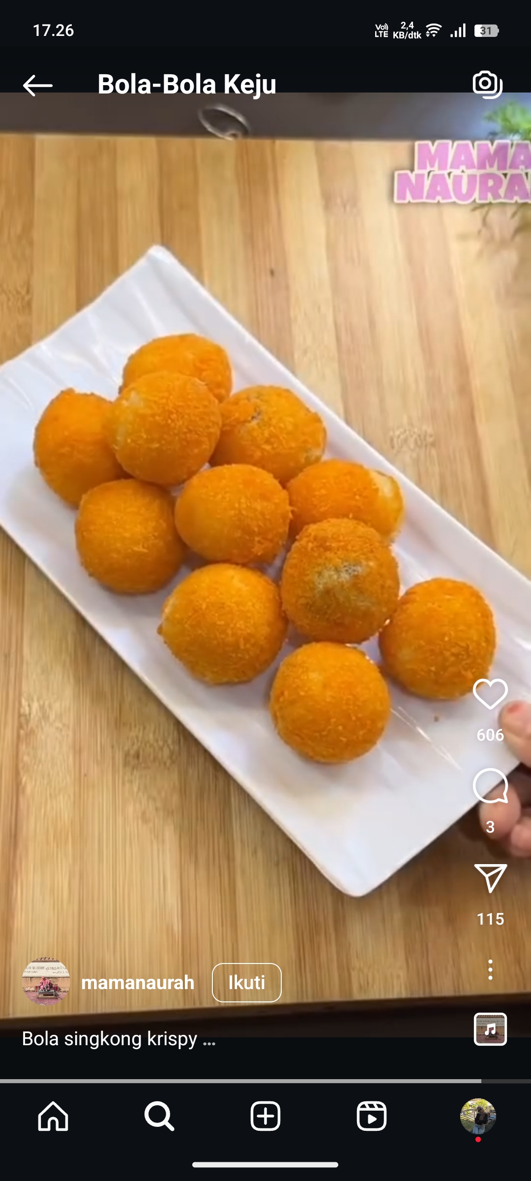 Bola-Bola Keju