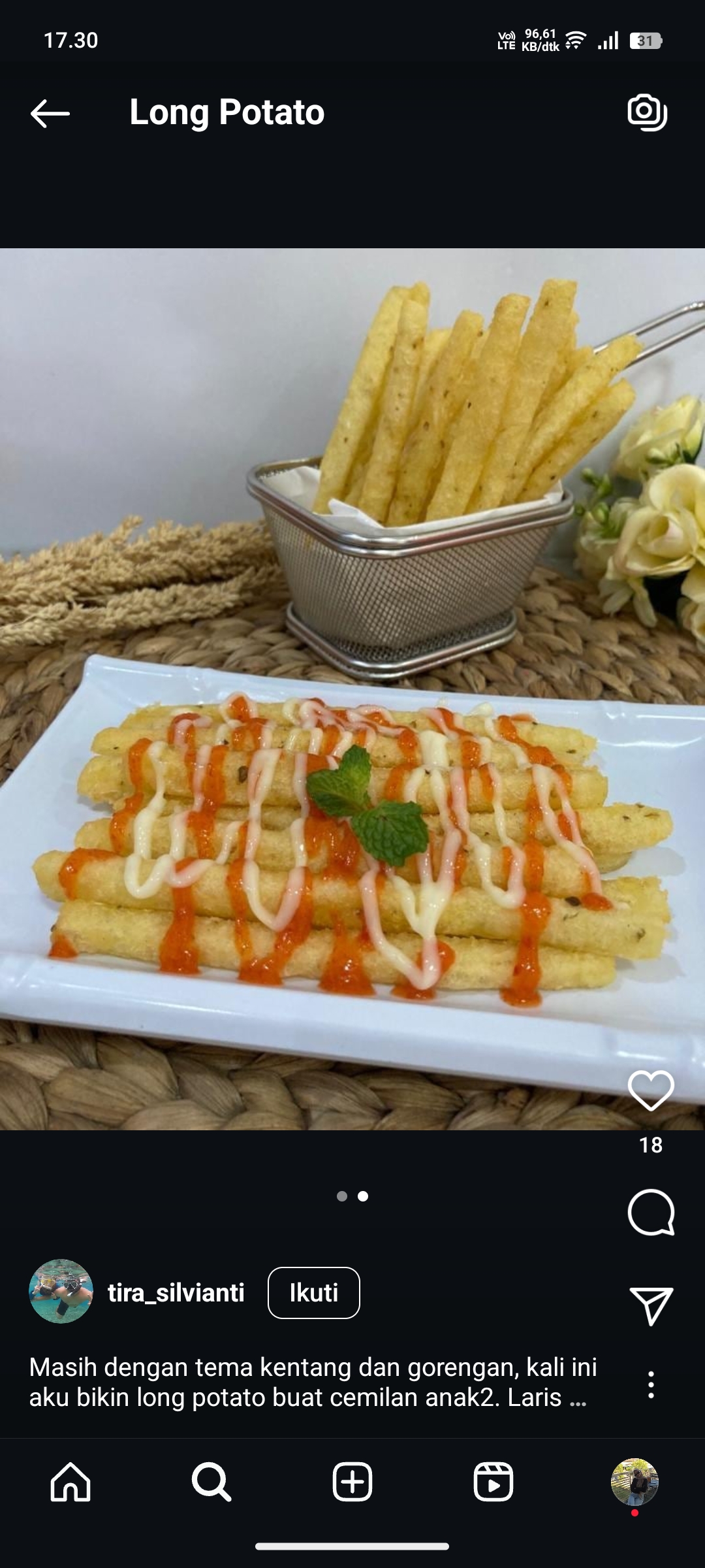 Long Potato