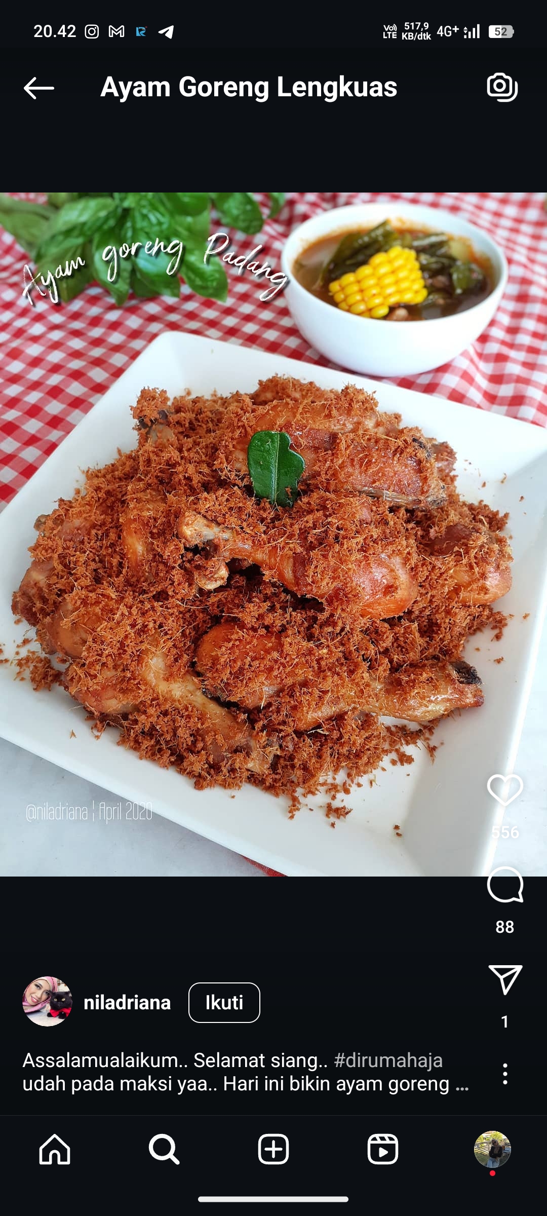Ayam Goreng Lengkuas