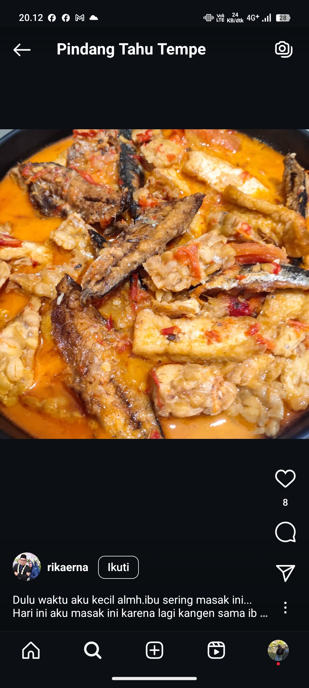 Pindang Tahu Tempe