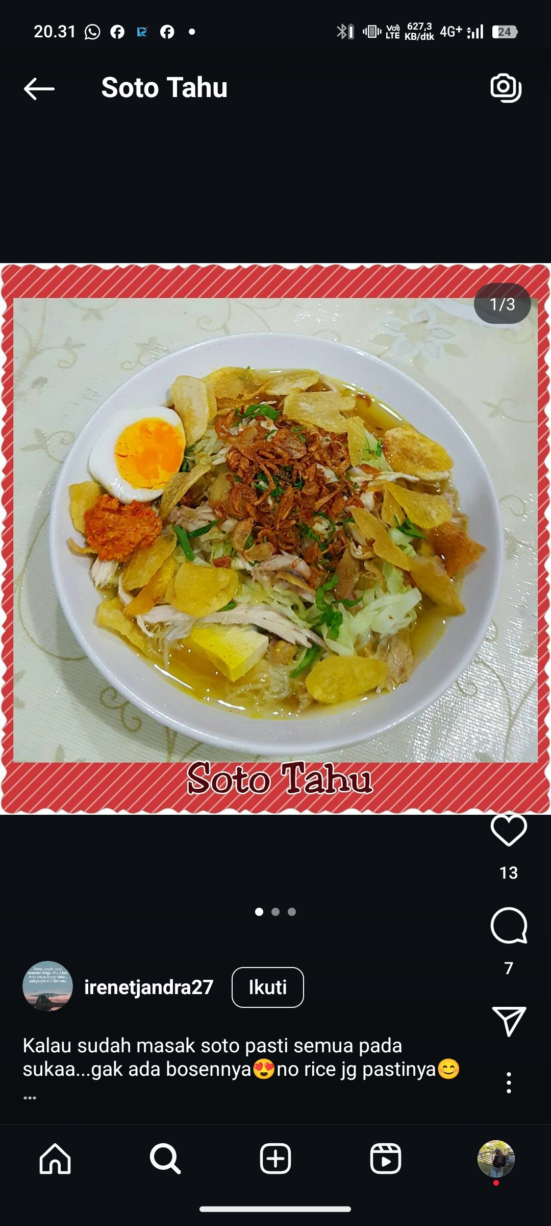 Soto Tahu Kuning