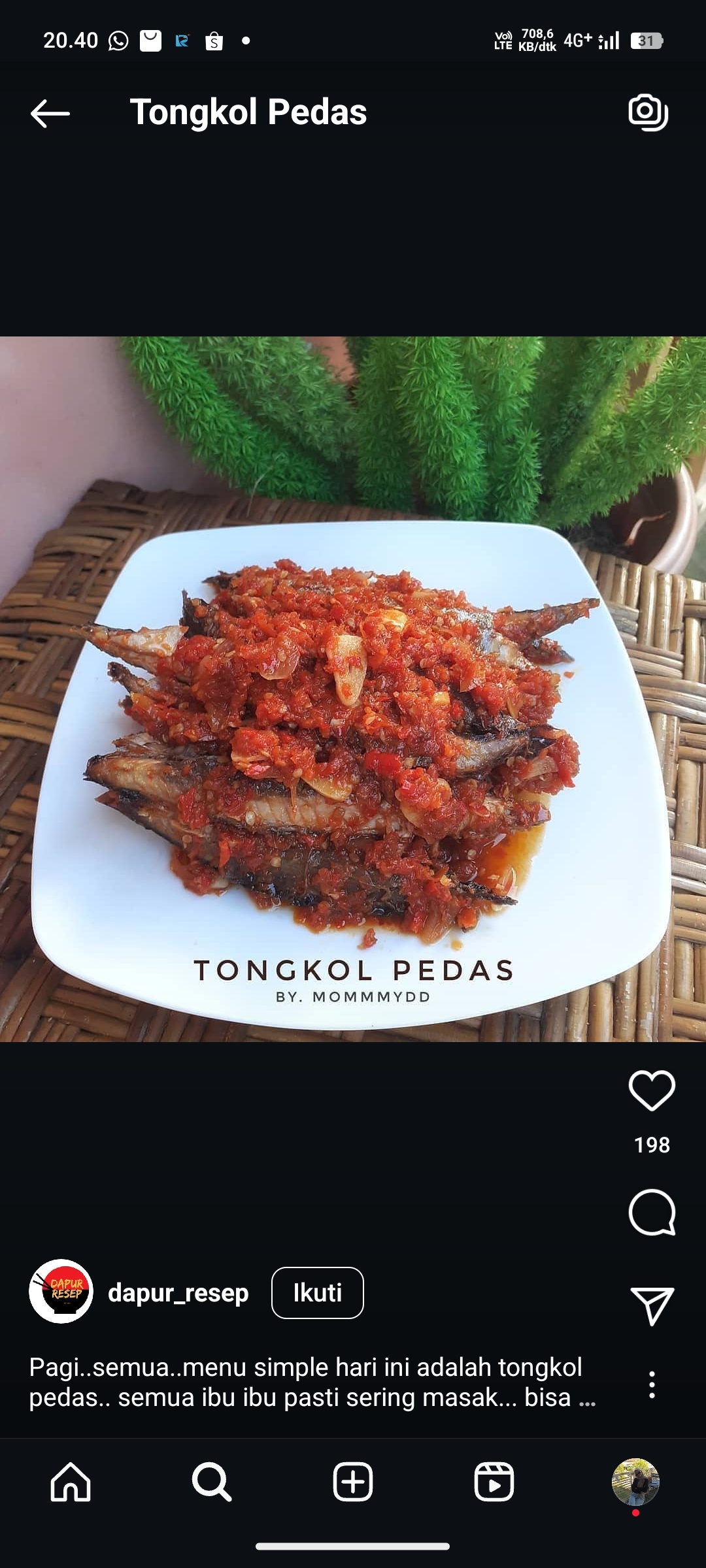 Tongkol Pedas