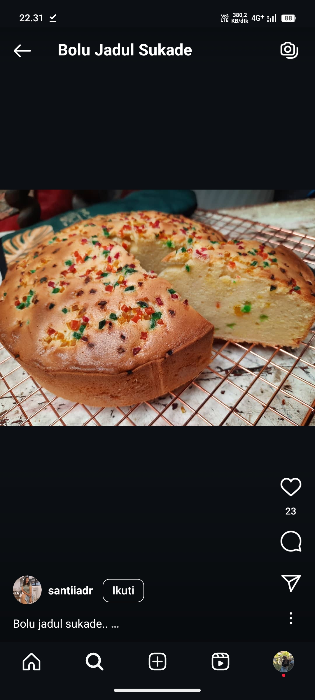 Bolu Jadul Sukade
