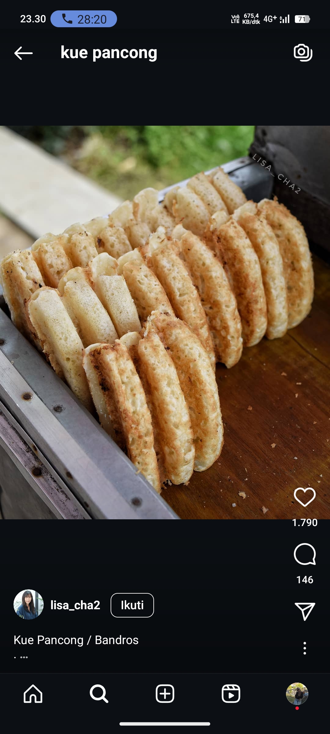 Kue Pancong