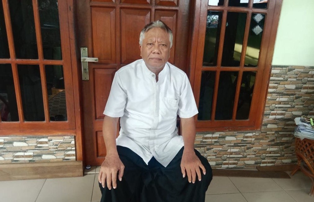 Soebaidi (65) peserta prolaris asal Bangkalan