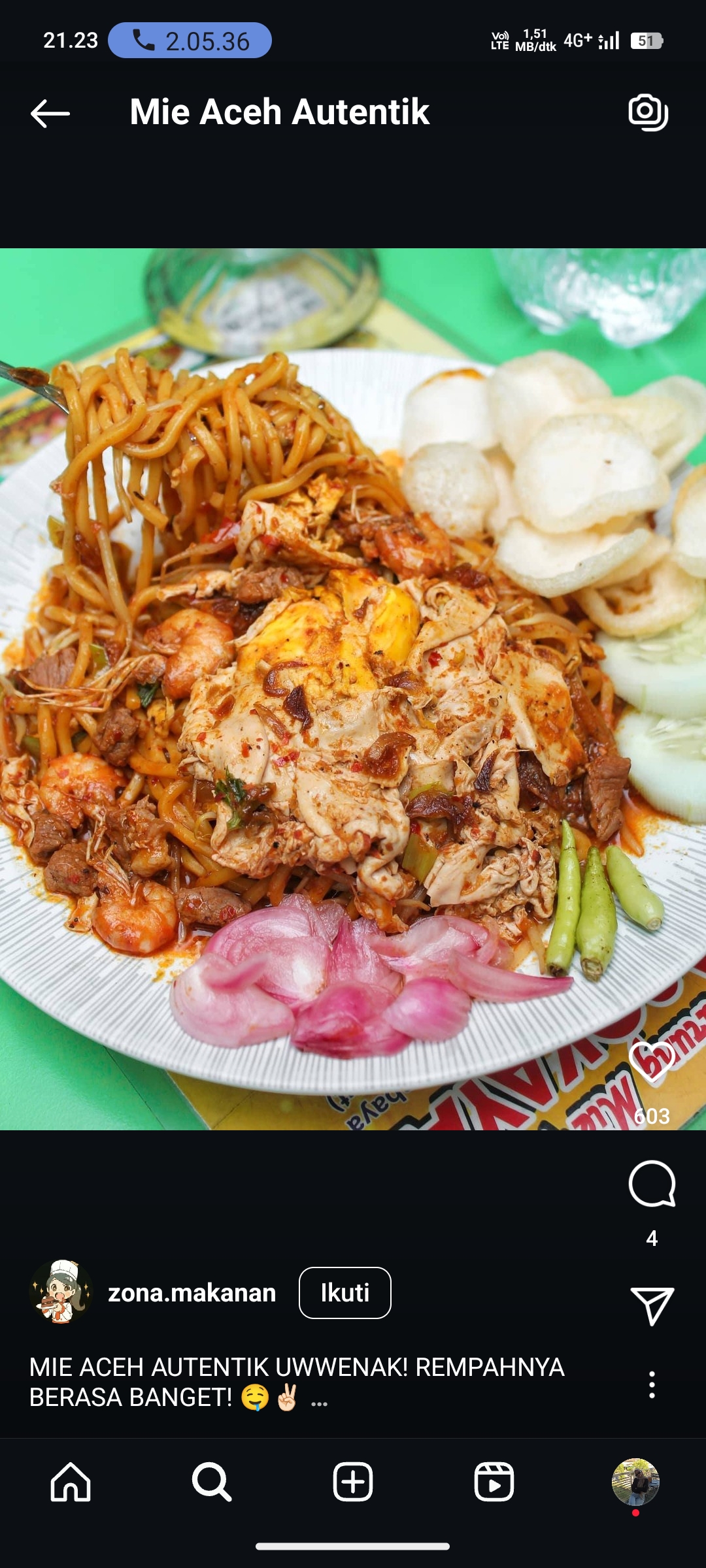 Mie Aceh Autentik