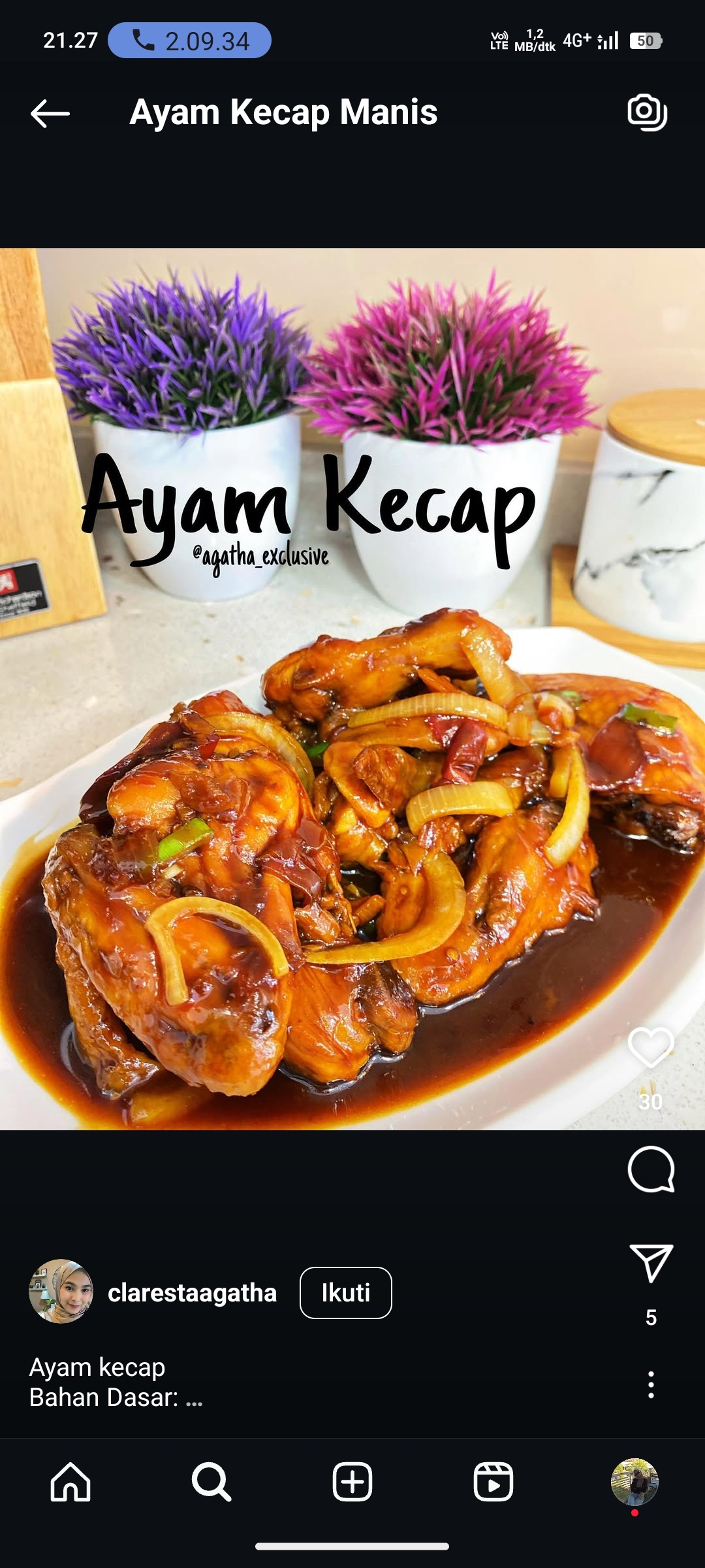Ayam Kecap Manis