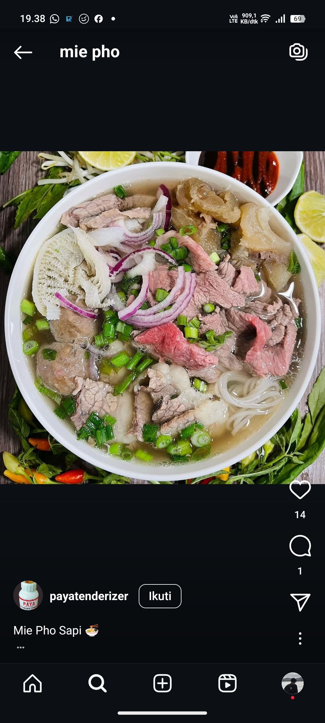 Pho Mie Daging Sapi Khas Vietnam