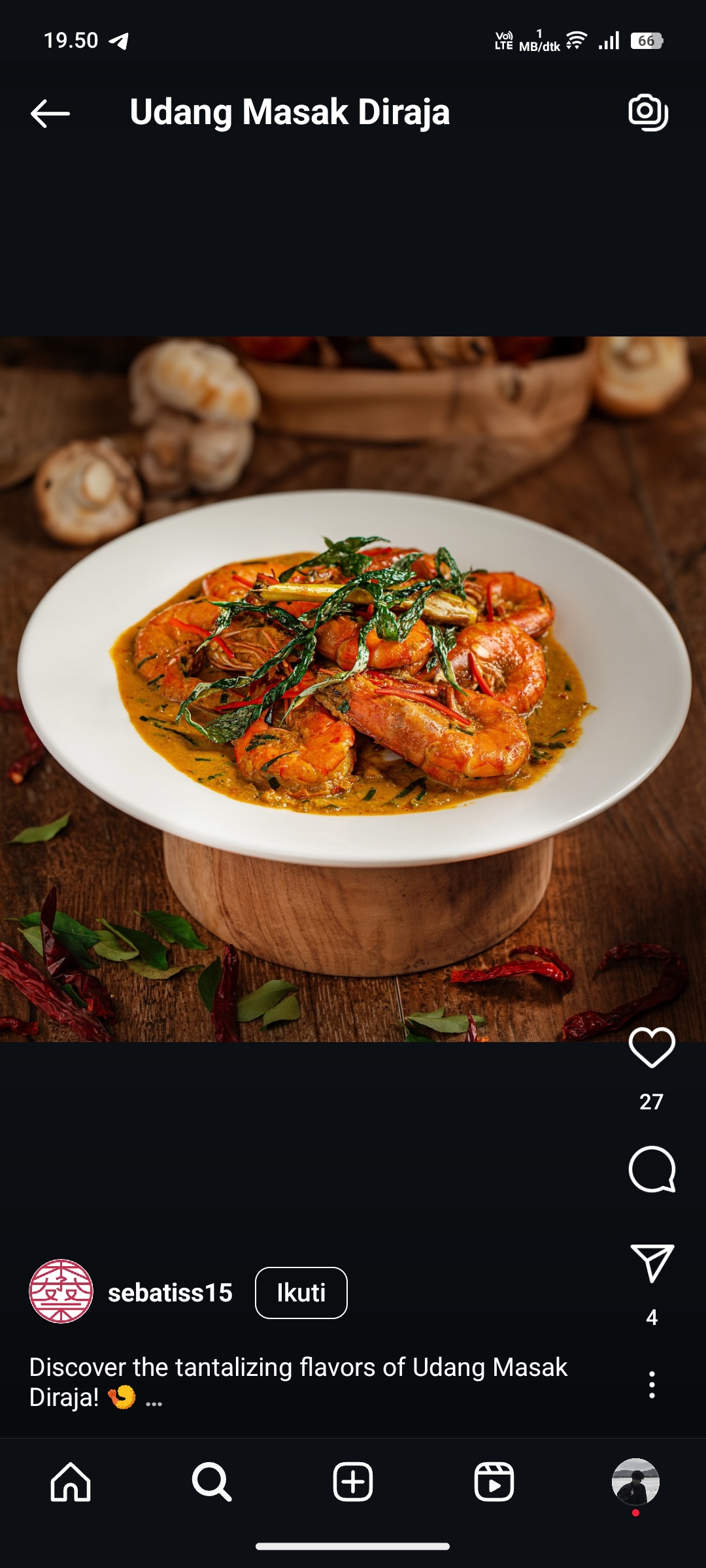 Udang Masak Diraja
