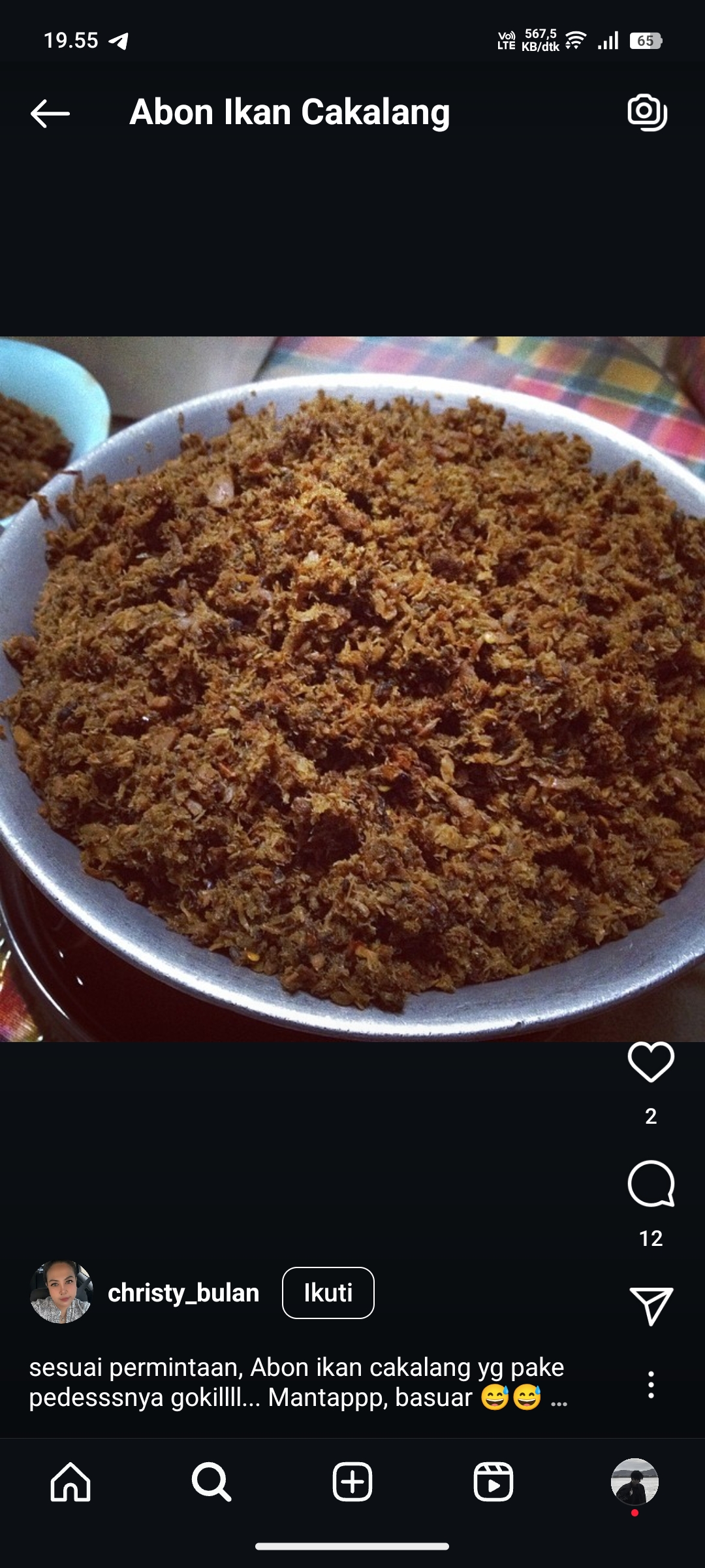 Abon Ikan Cakalang