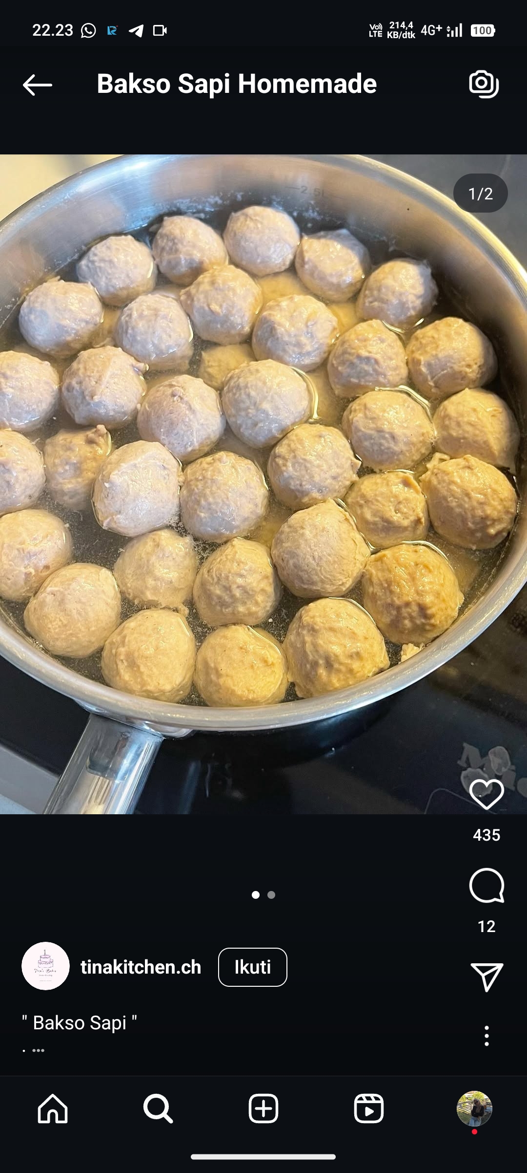 Bakso Sapi Homemade