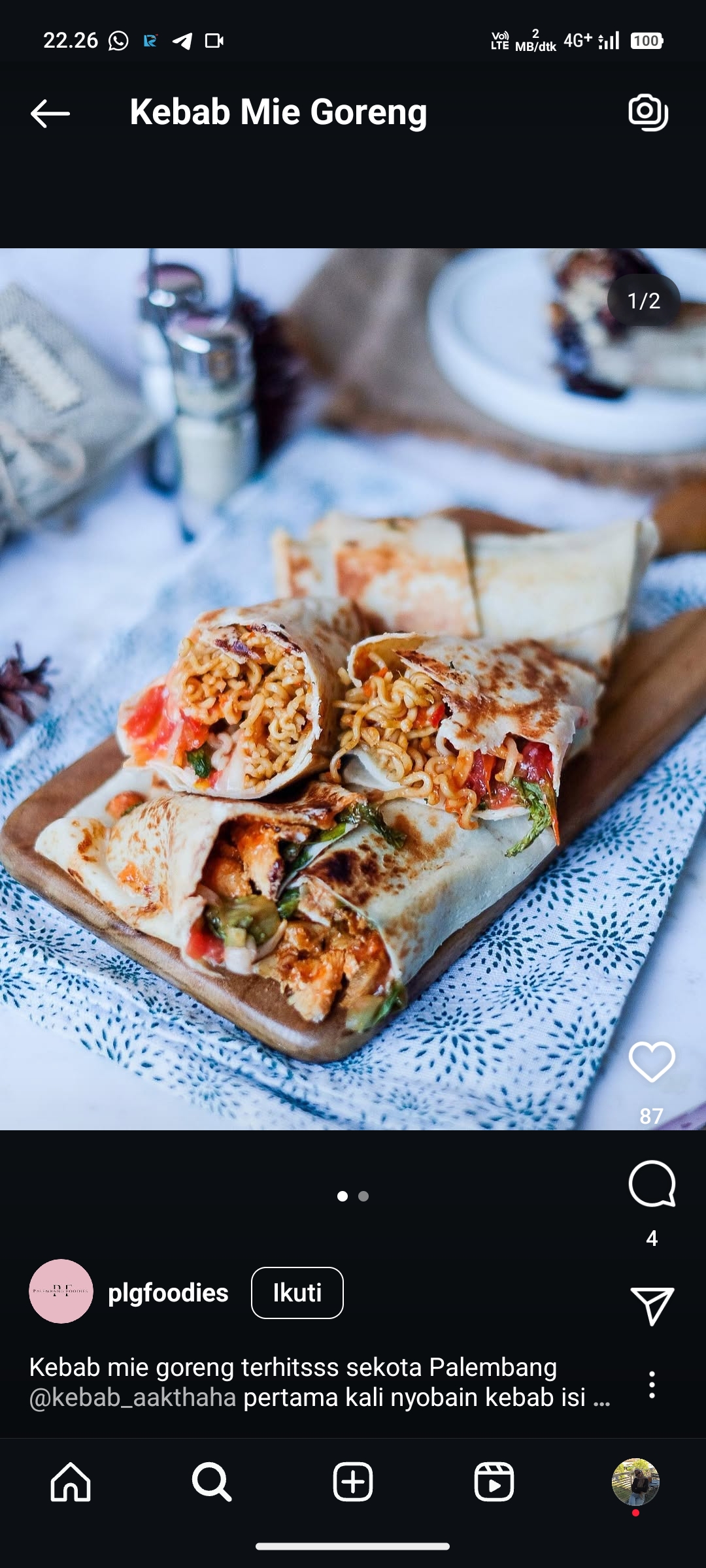 Kebab Mie Goreng