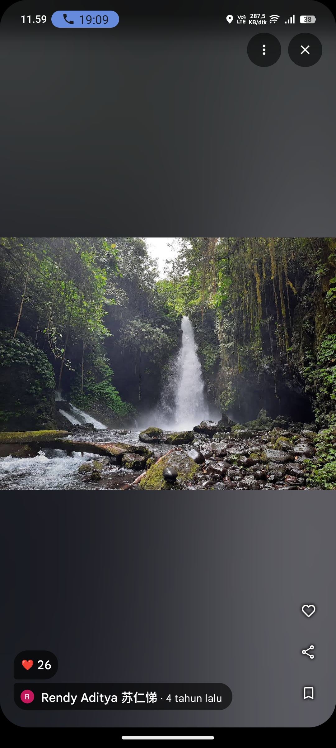 Air Terjun Telunjuk Raung