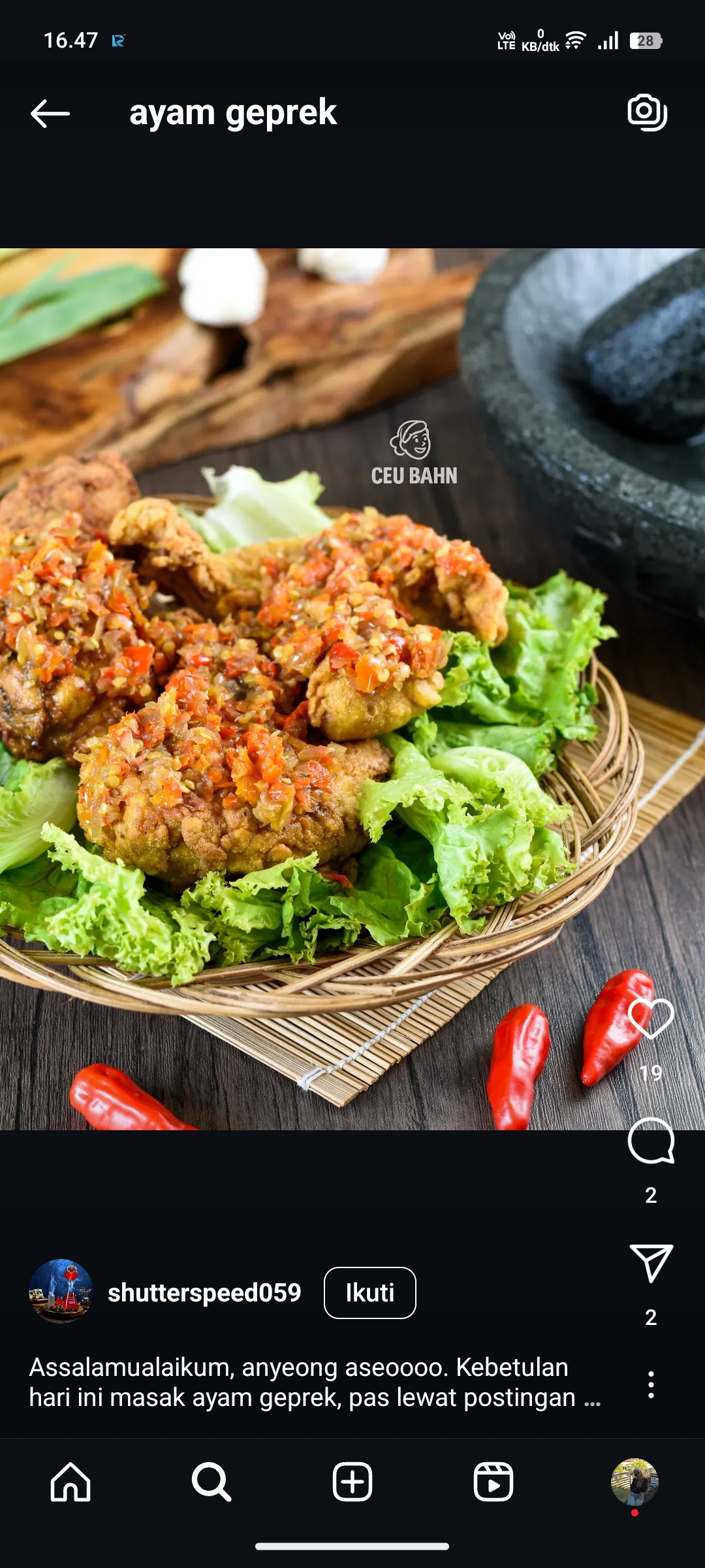 Ayam Geprek