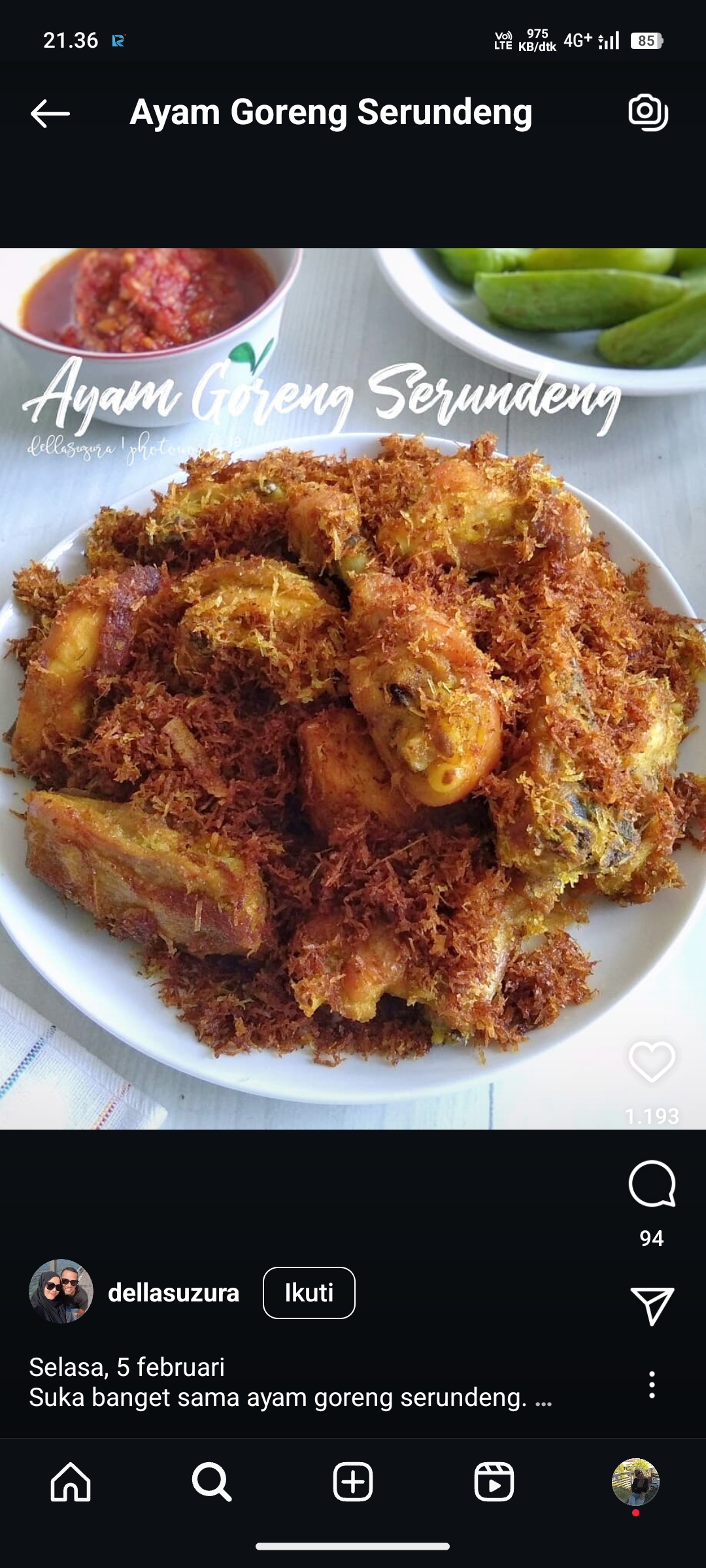 Ayam Goreng Serundeng