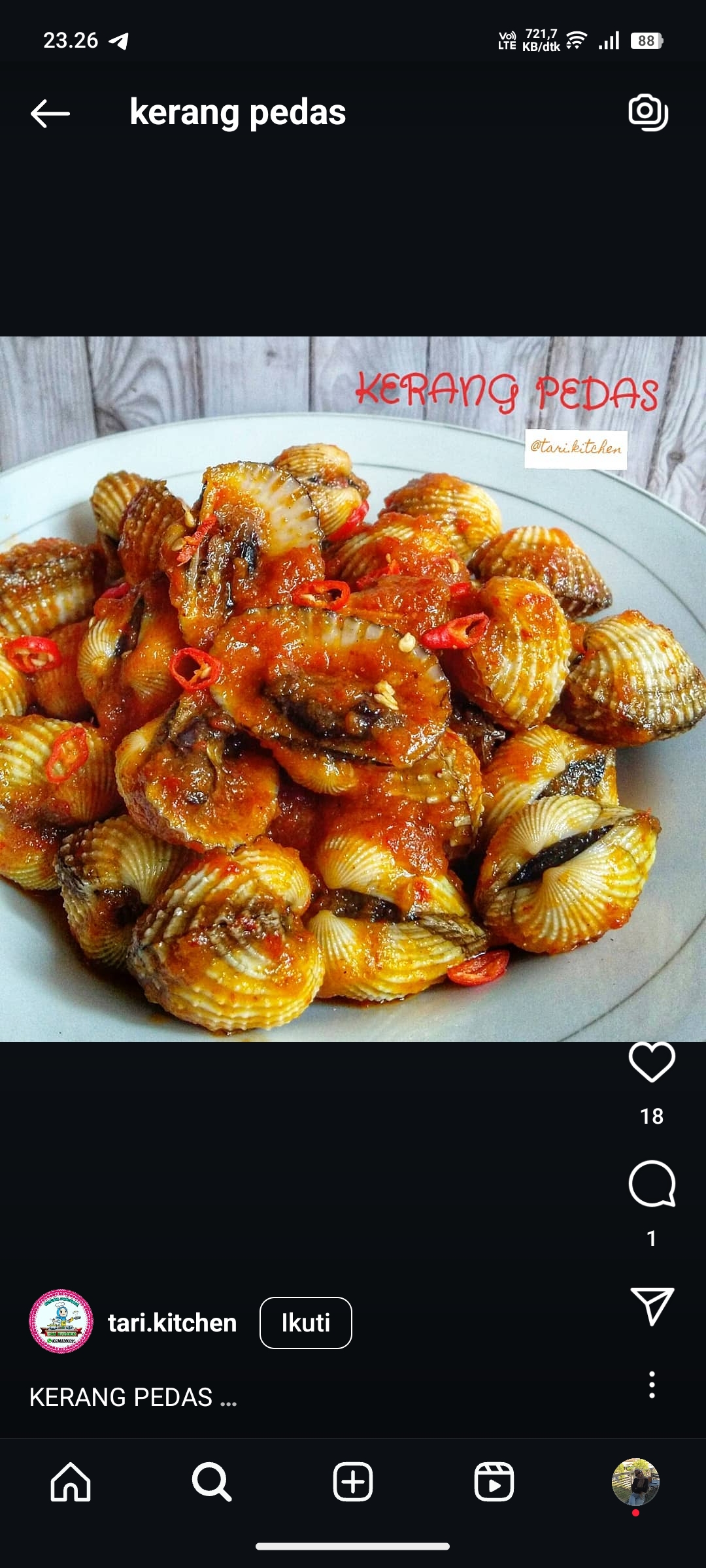 Kerang Pedas