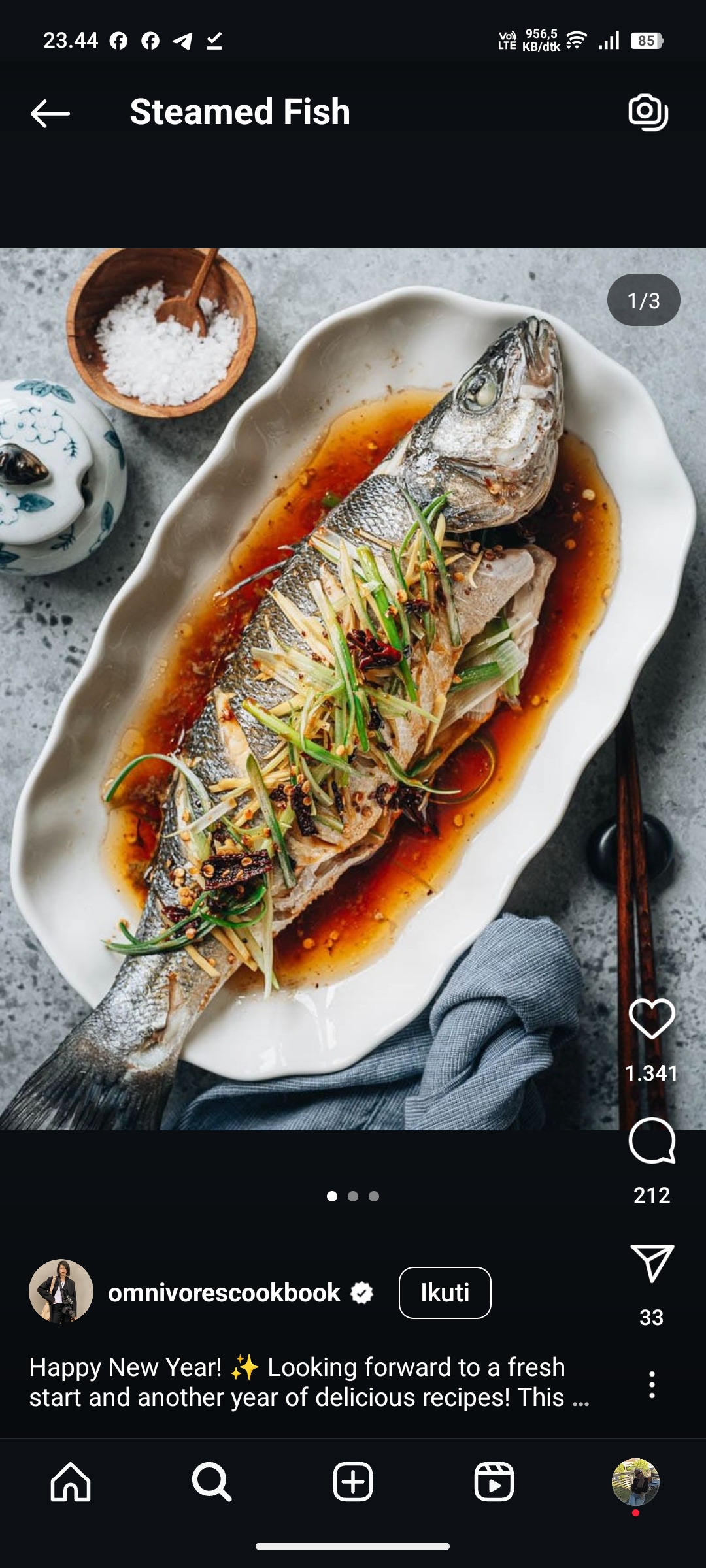 Steamed Fish ala Kaledonia