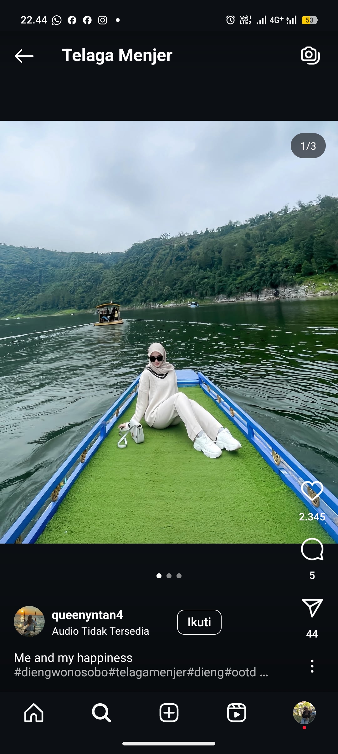 Wisata Telaga Menjer