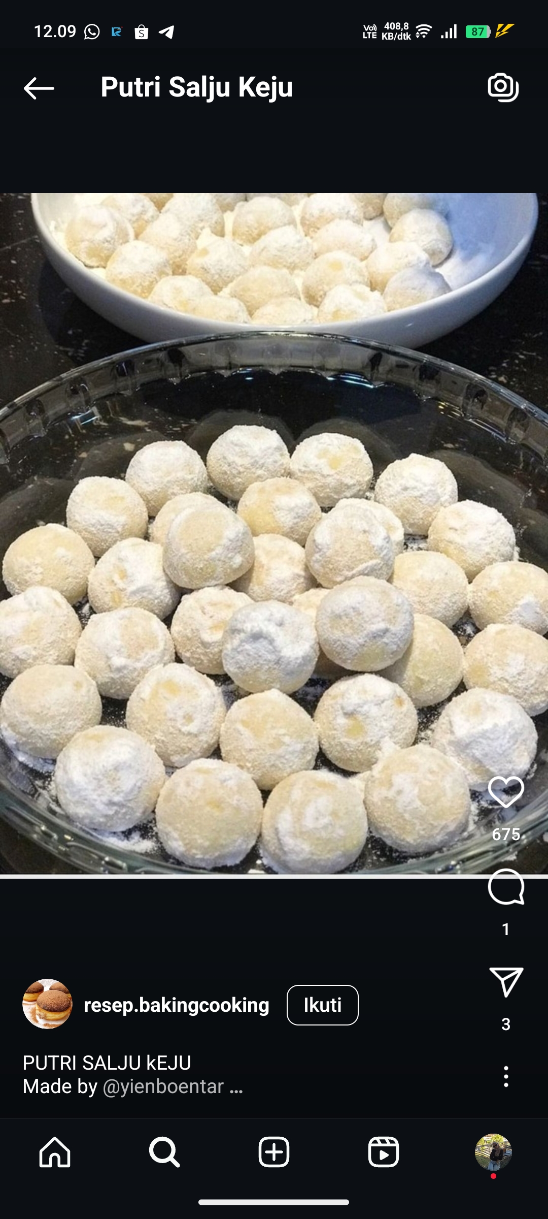 Putri Salju Keju