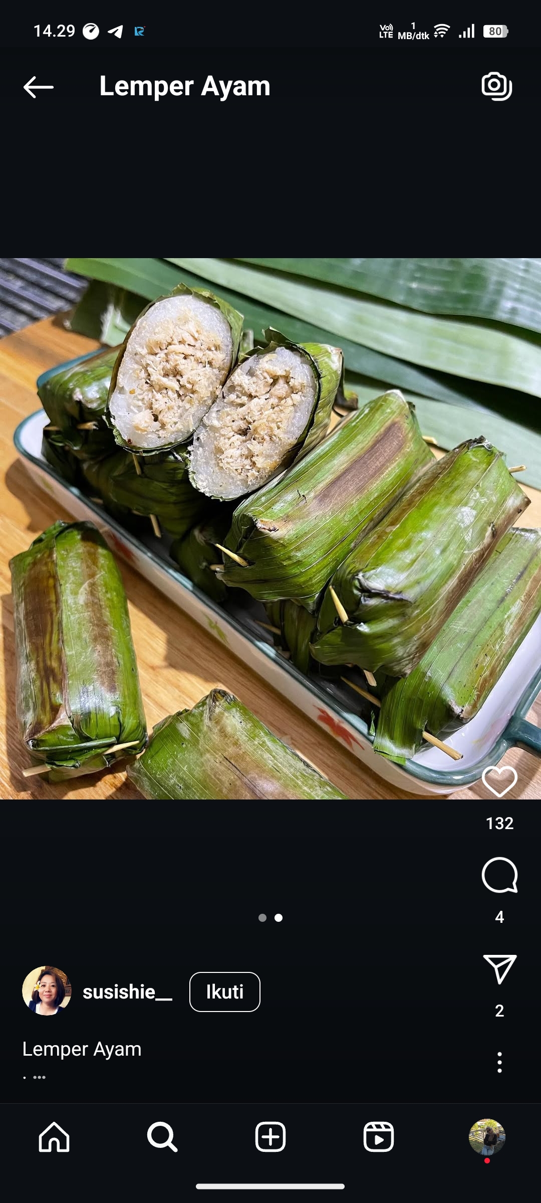 Lemper Ayam