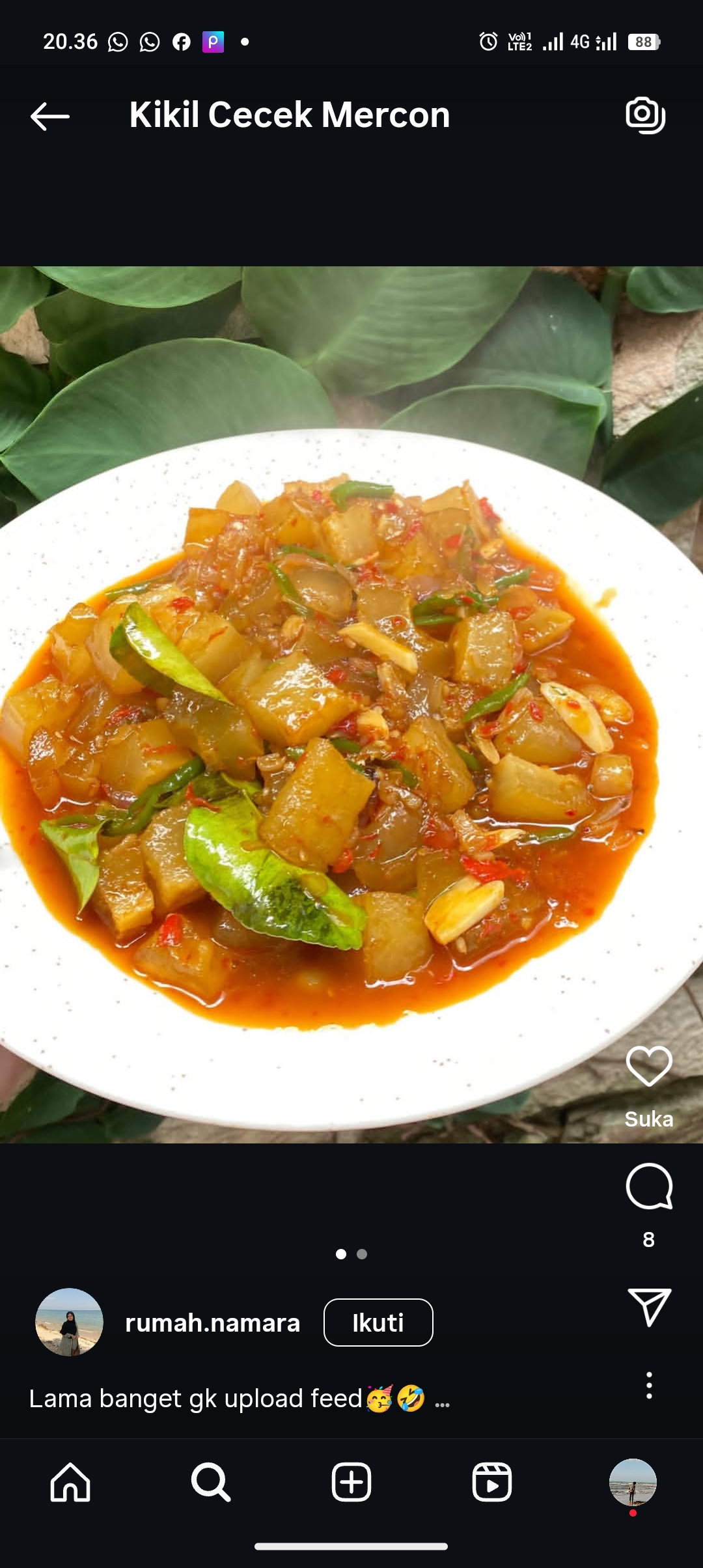 Resep Kikil Cecek Mercon