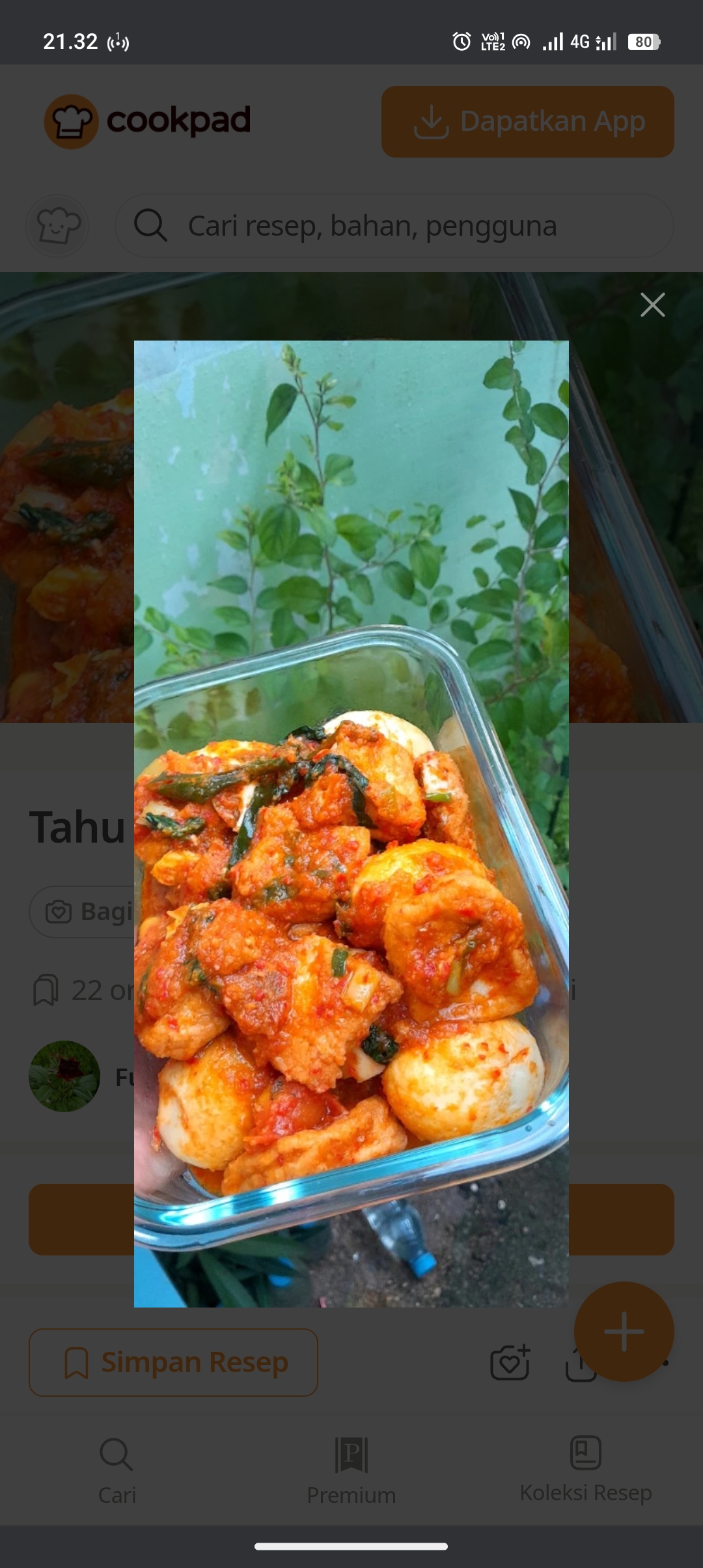 Resep telor masak woku