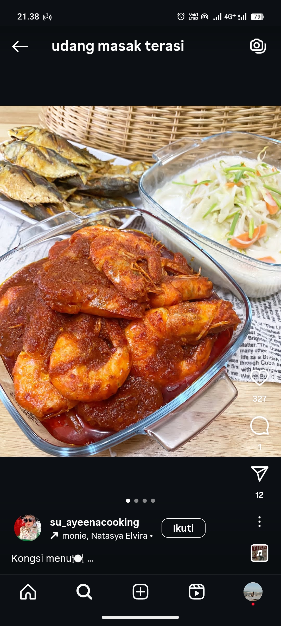 Resep udah masak terasi