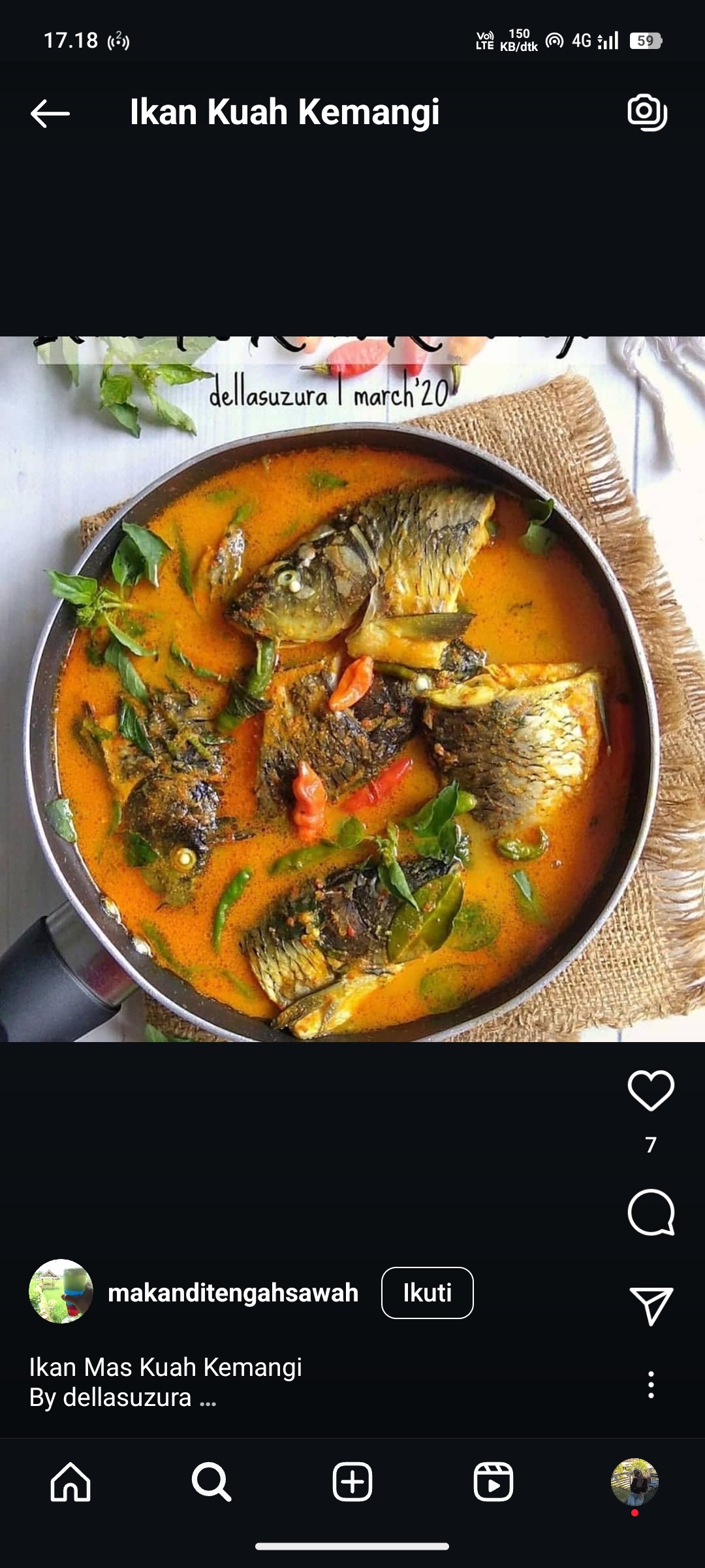Ikan Kuah Kemangi