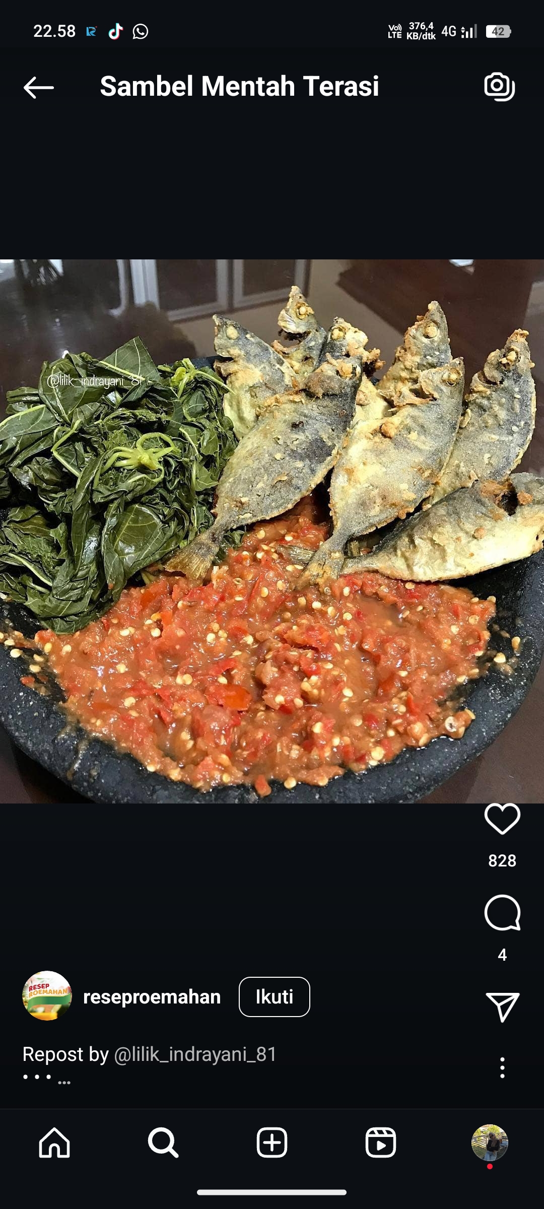 Sambel Mentah Terasi