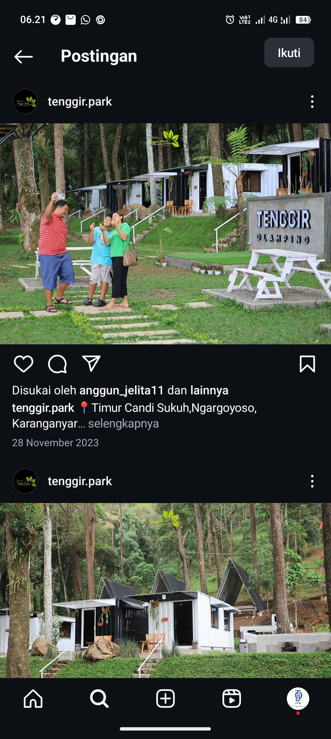 Wisata  Tenggir Park
