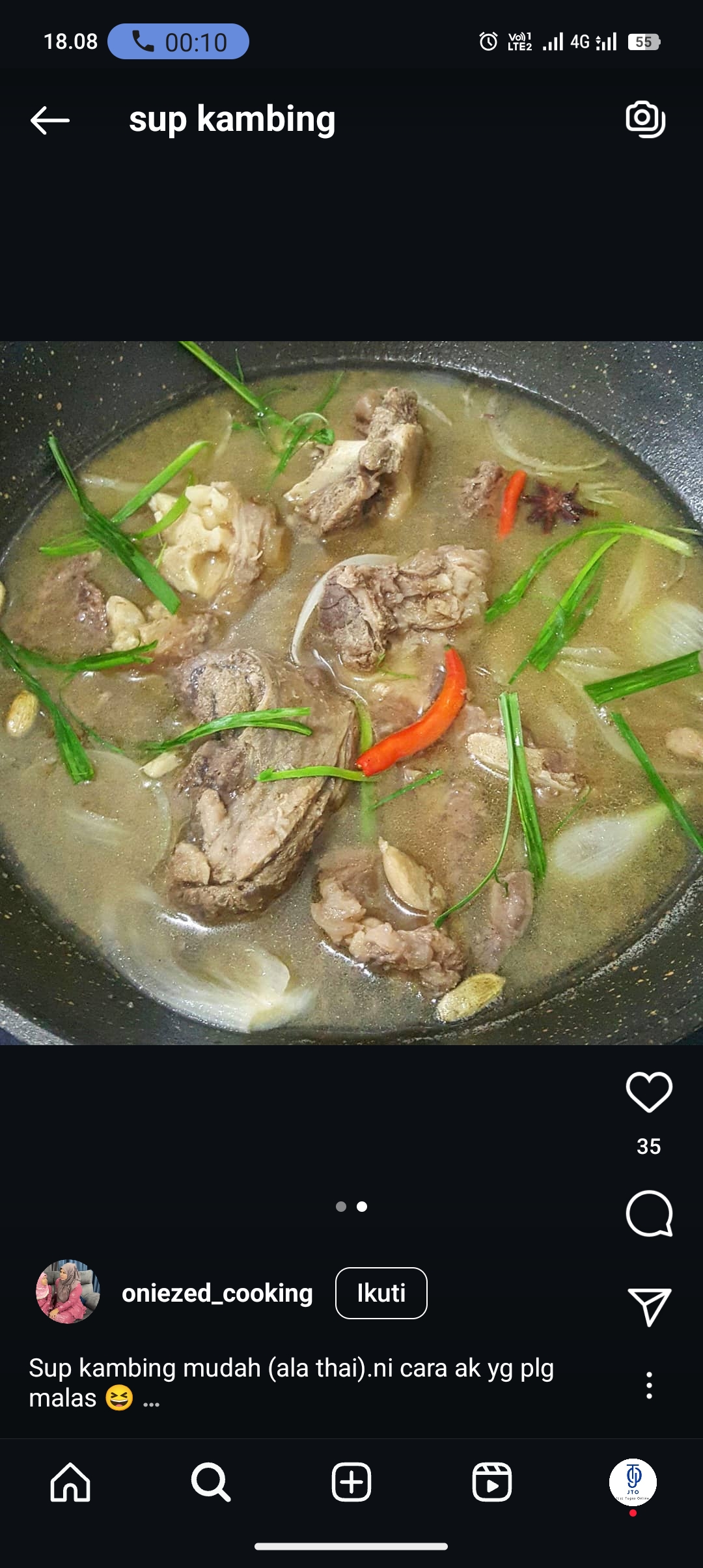 Resep Sup Kambing