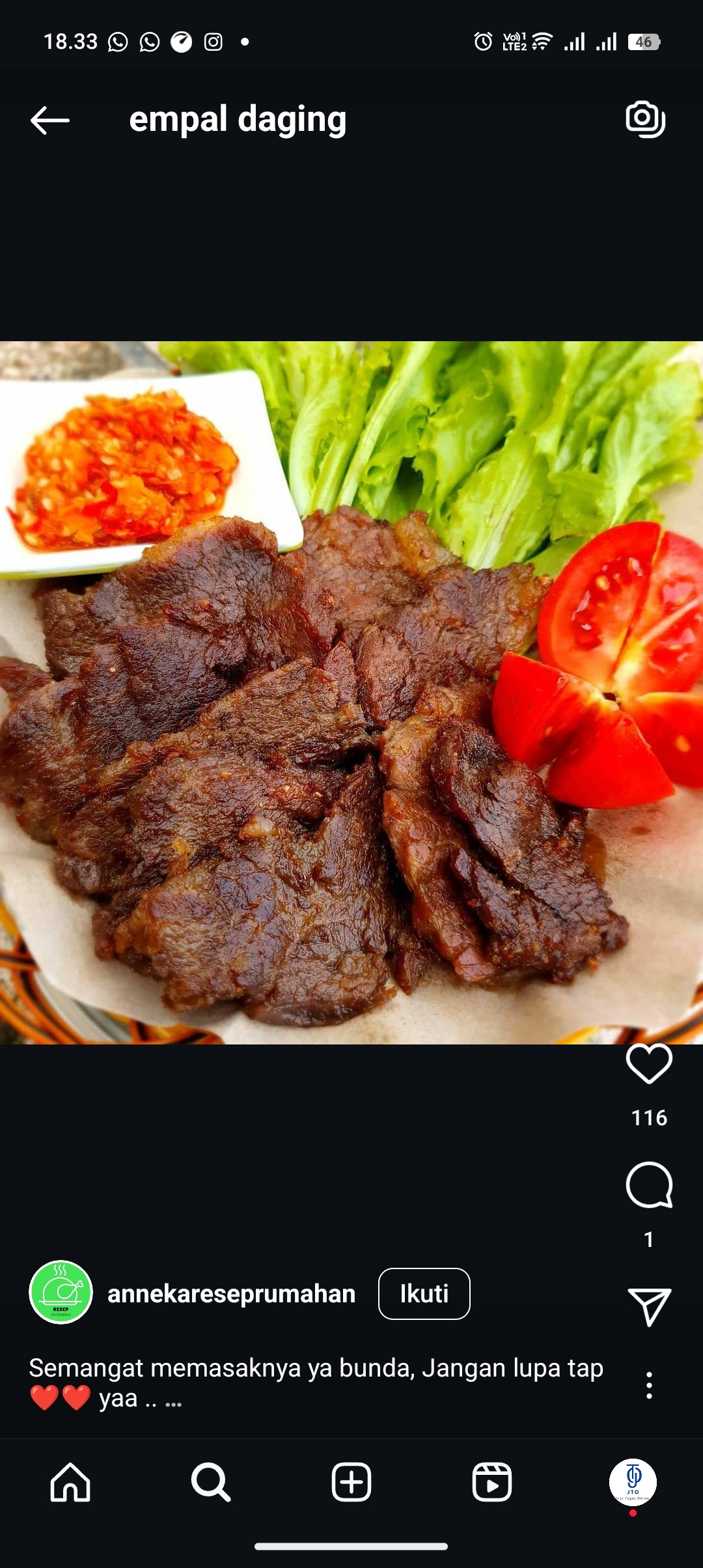 Empal Daging Kurban