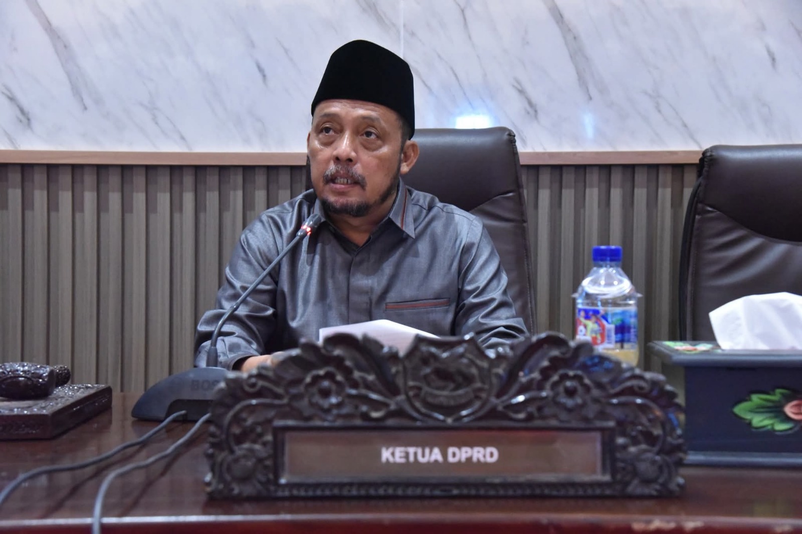 TEGAS: Ketua DPRD Sumenep Zainal Arifin merupakan politikus PDI Perjuangan yang sebelumnya pernah menjabat kades.