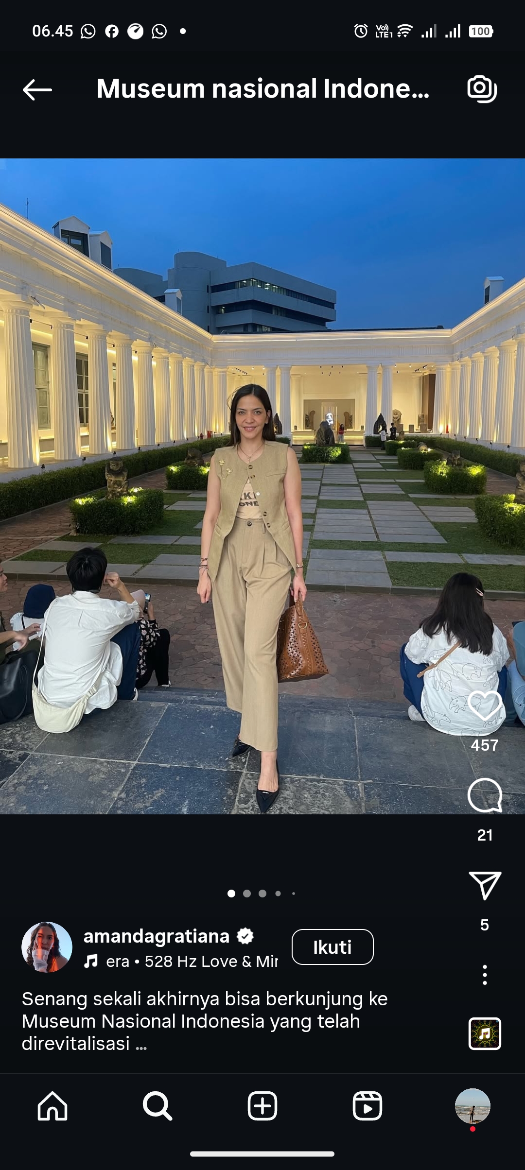 Berkunjung ke Museum Nasional Indonesia