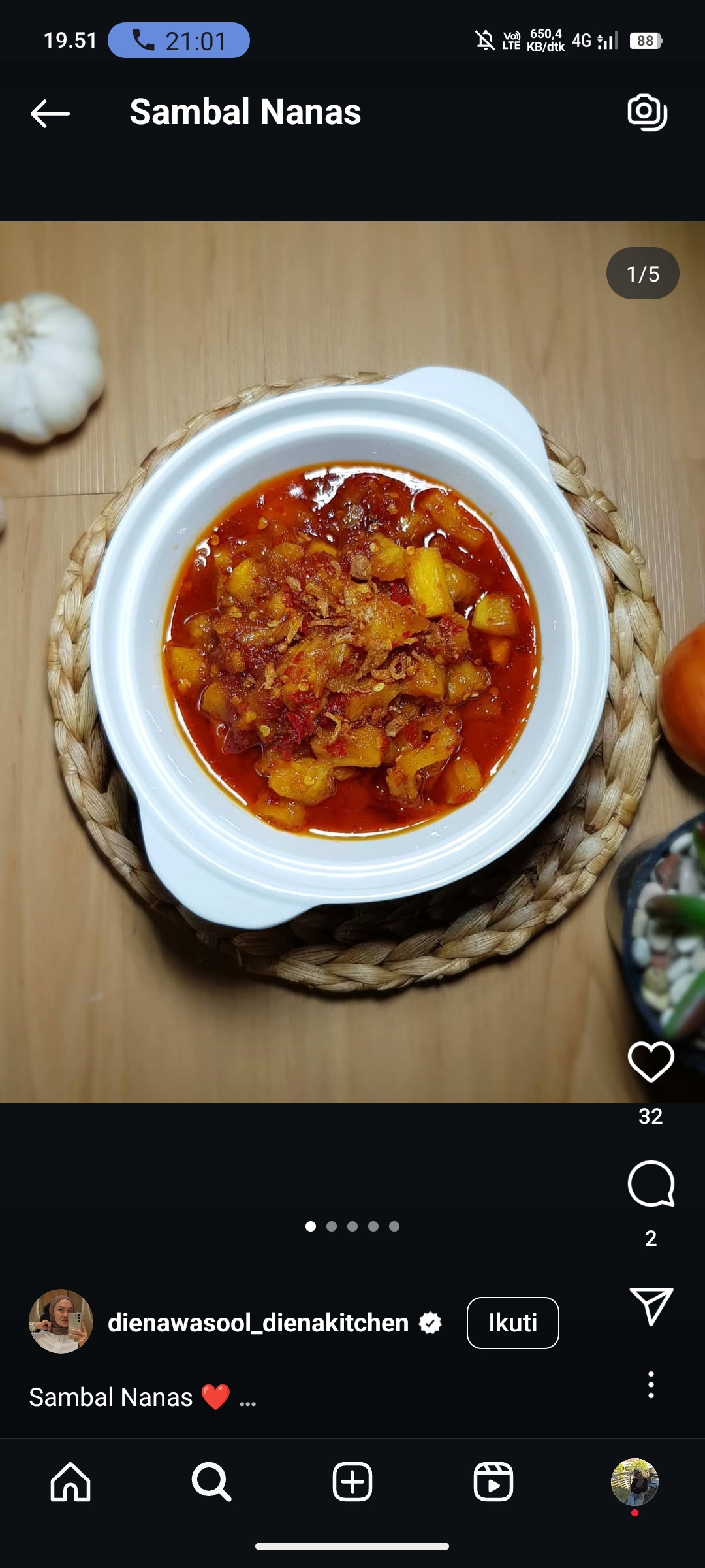 Sambal Nanas