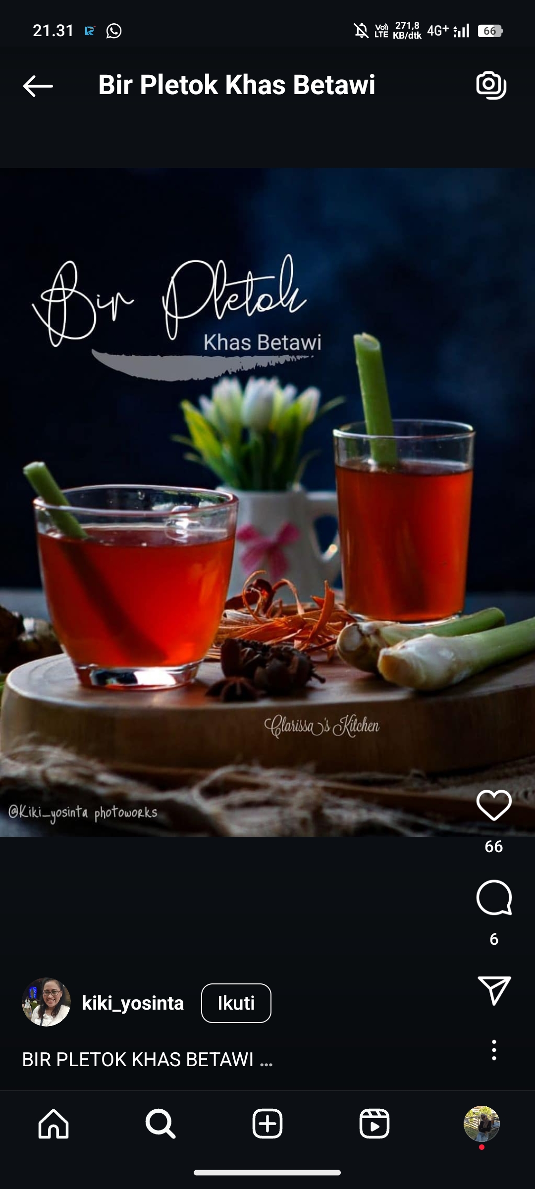 Bir Pletok Khas Betawi