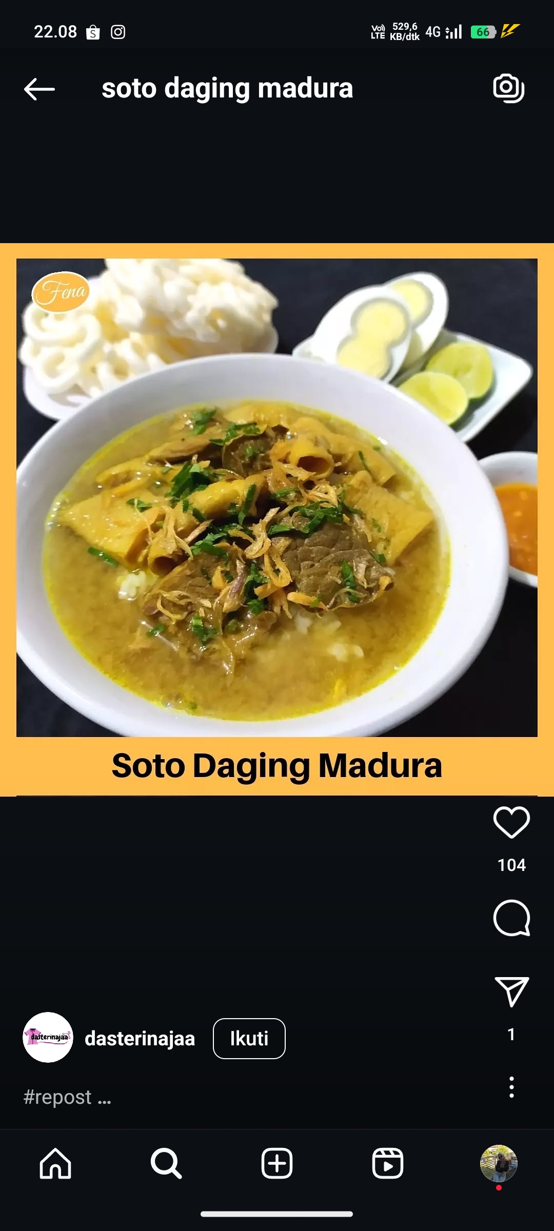 Soto Daging Madura