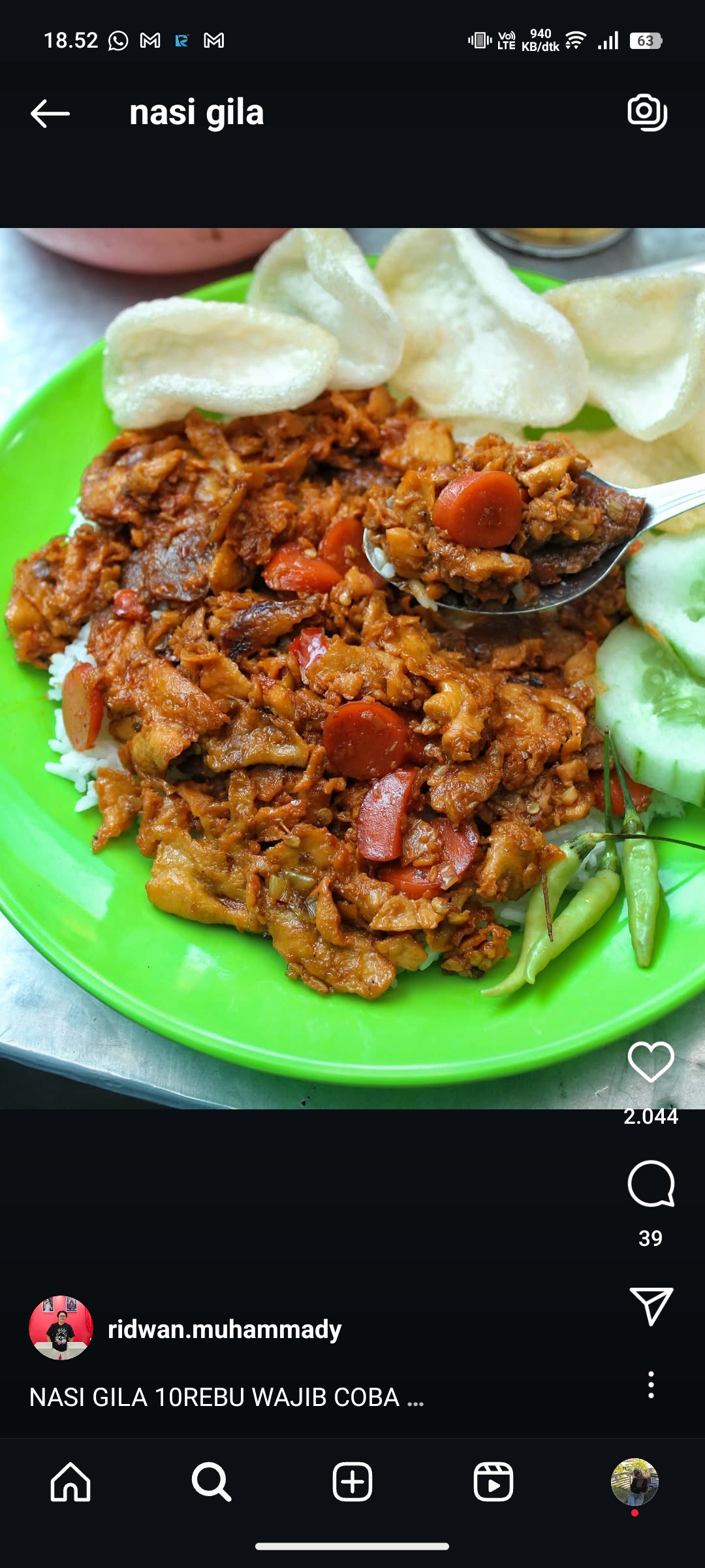 Nasi Gila