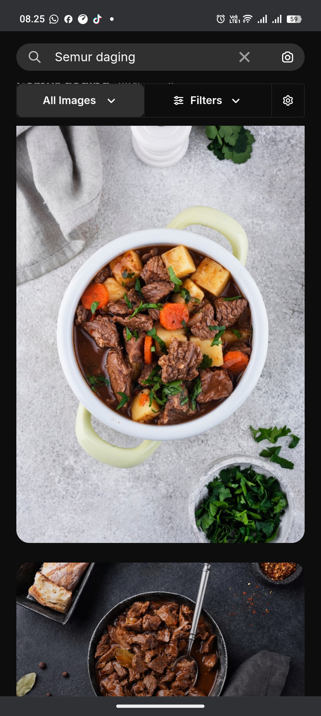 Semur daging yang empuk