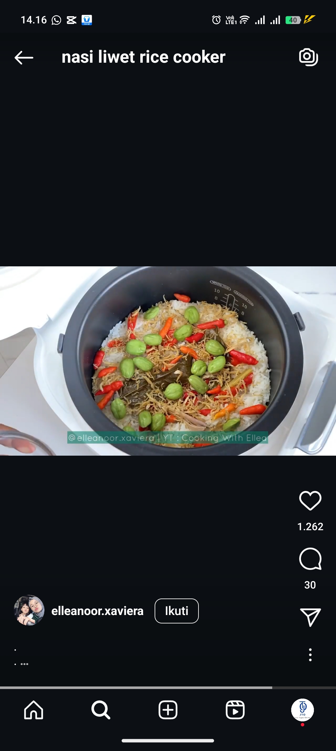 Resep Nasi Liwet Rice Cooker