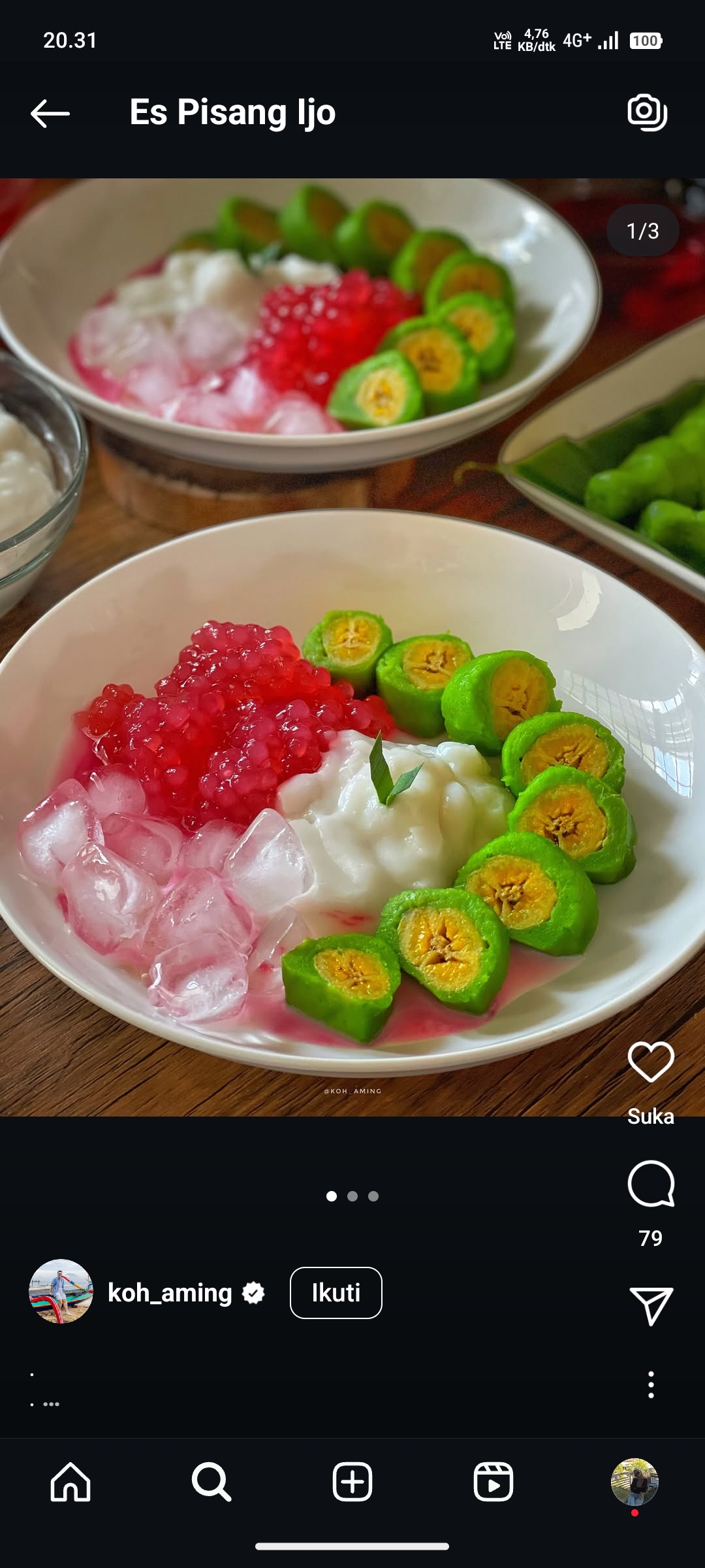 Es Pisang Ijo