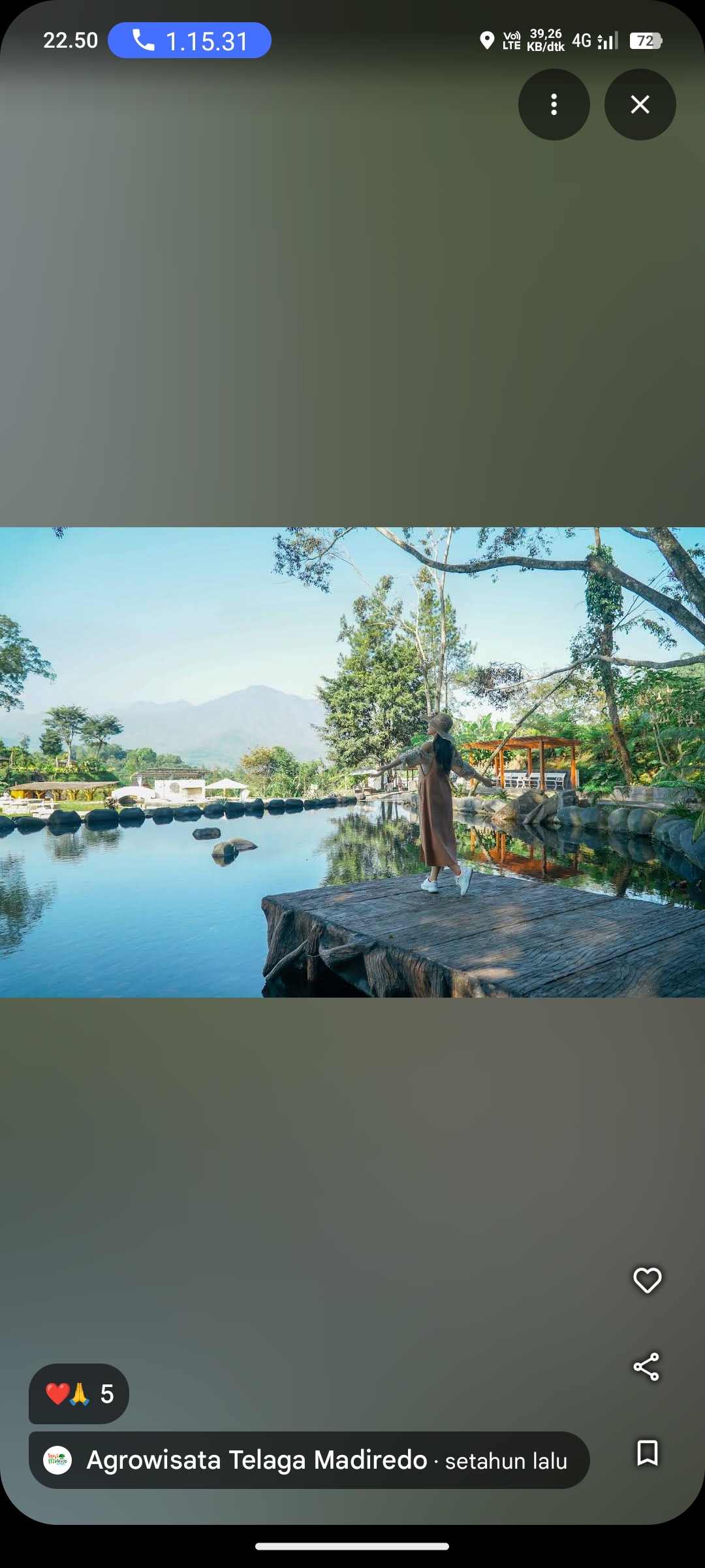Telaga Madiredo, Pujon
