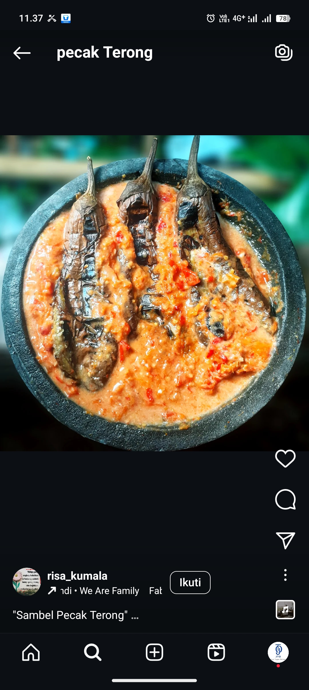 Resep Sambal Pecak Terong