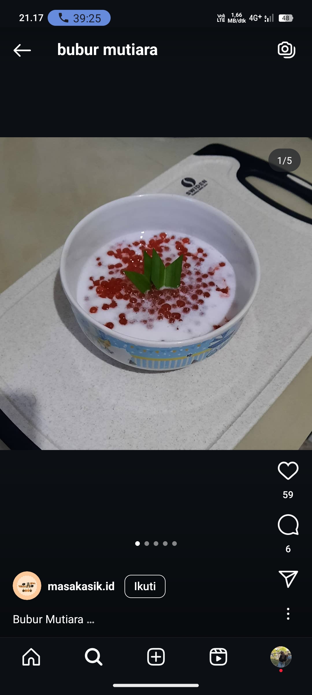 Bubur Mutiara