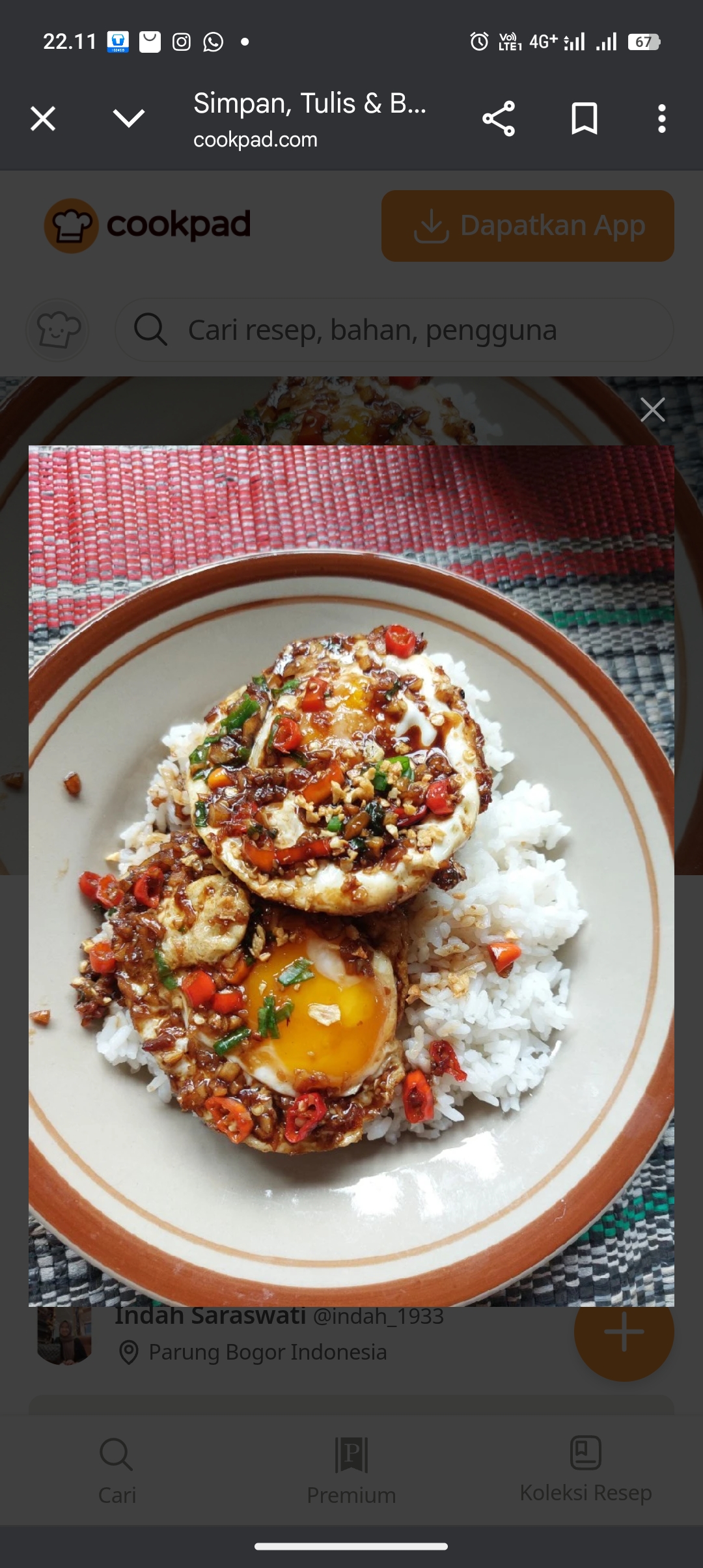 Coba buat  Telur Kecap Ala Pontianak, dijamin nambah nasi terus