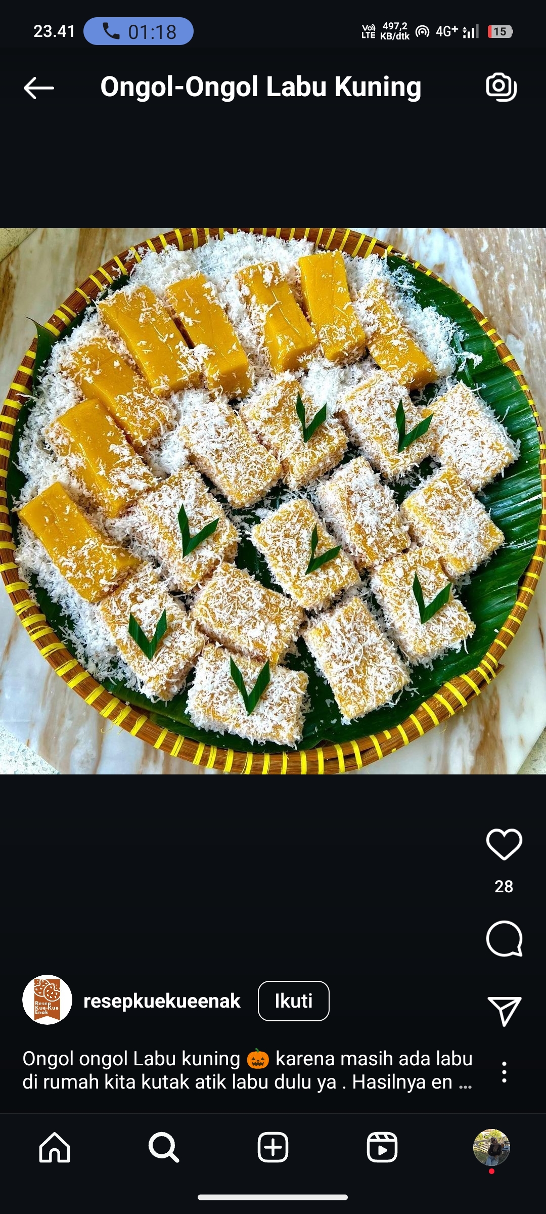 Ongol-Ongol Labu Kuning