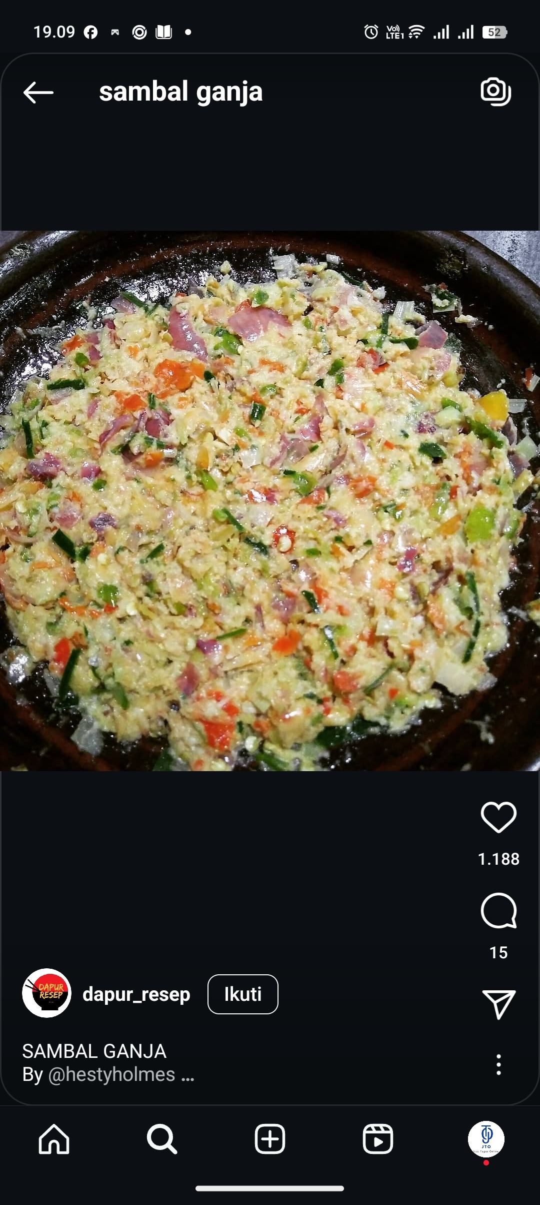 Coba bikin sambal ganja aceh agar nasi gak tersisa