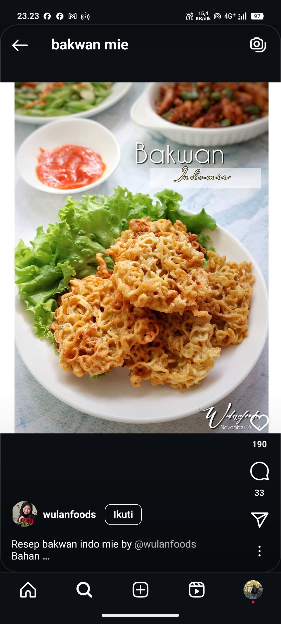 Bakwan Mie Instan