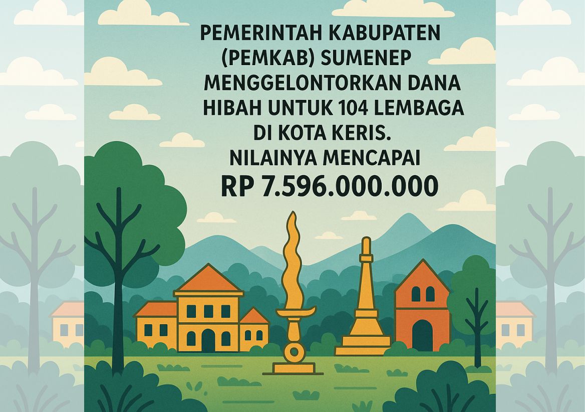 ilustrasi daba hibah untuk 104 lembaga di Sumenep