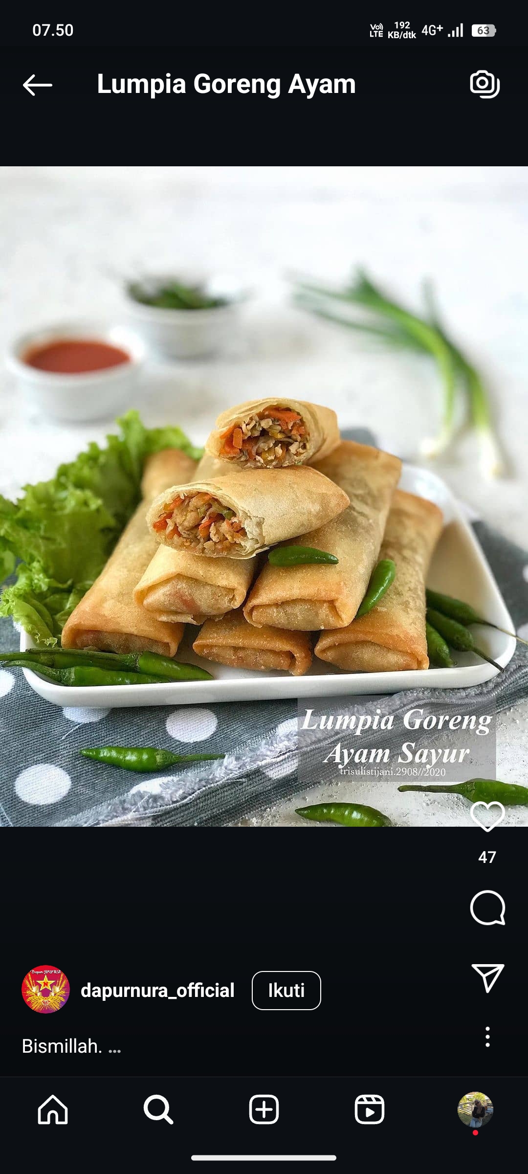Lumpia Goreng Ayam